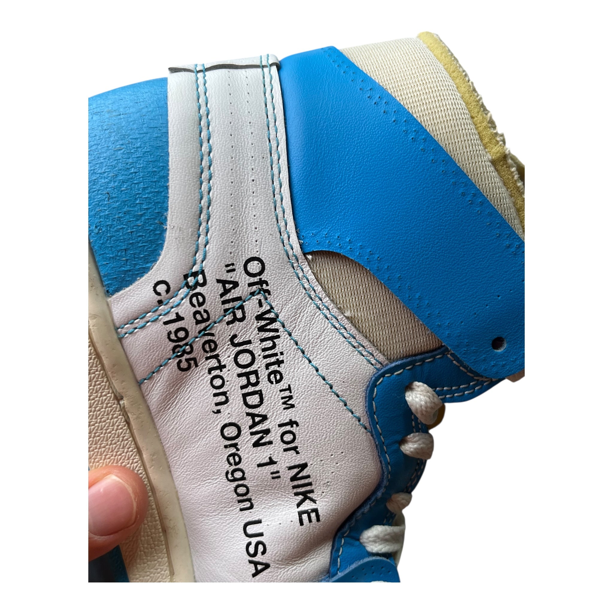Jordan 1 Retro High Off-White UNC (41EU)
