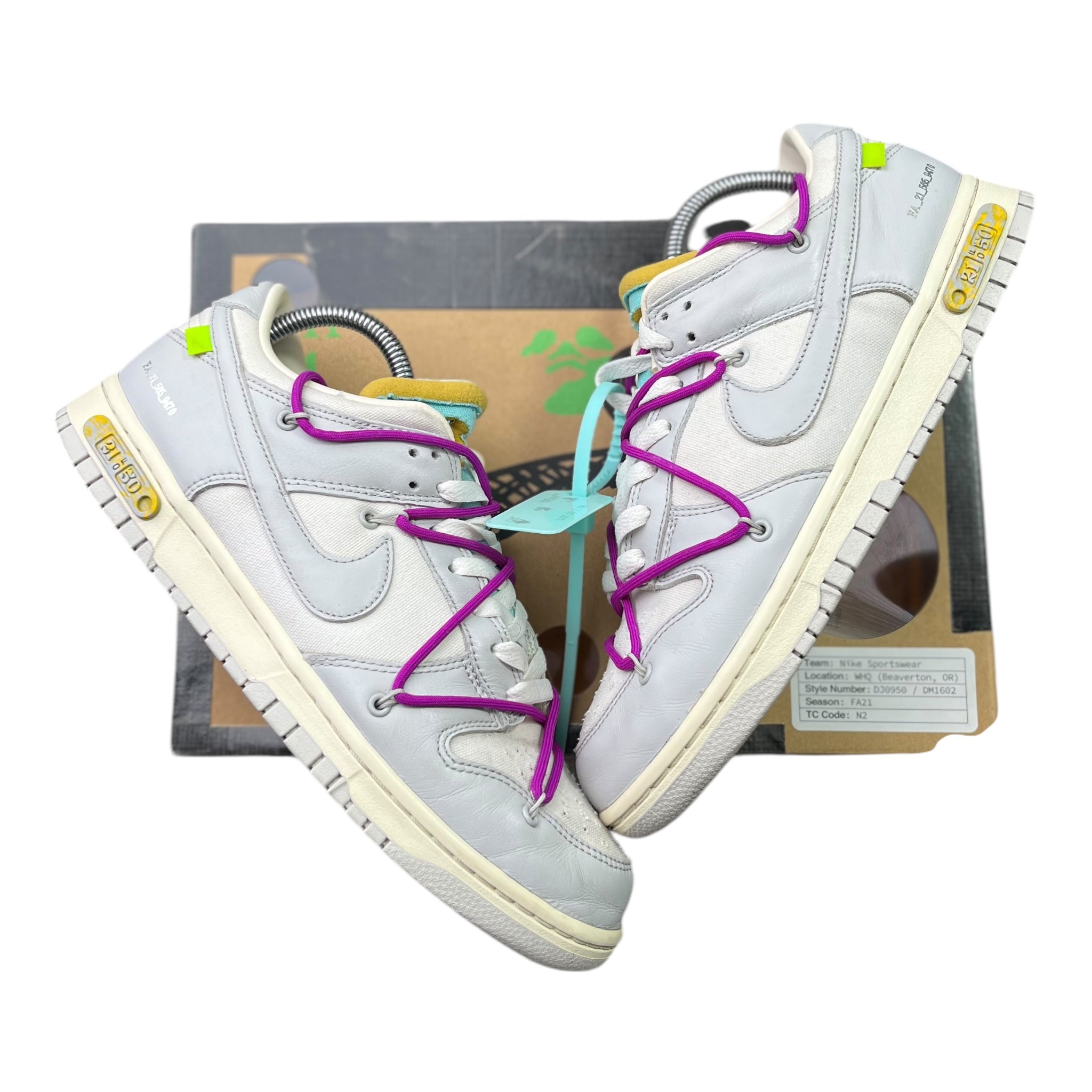 Nike Dunk Low Off-White Lot 21 (43EU)