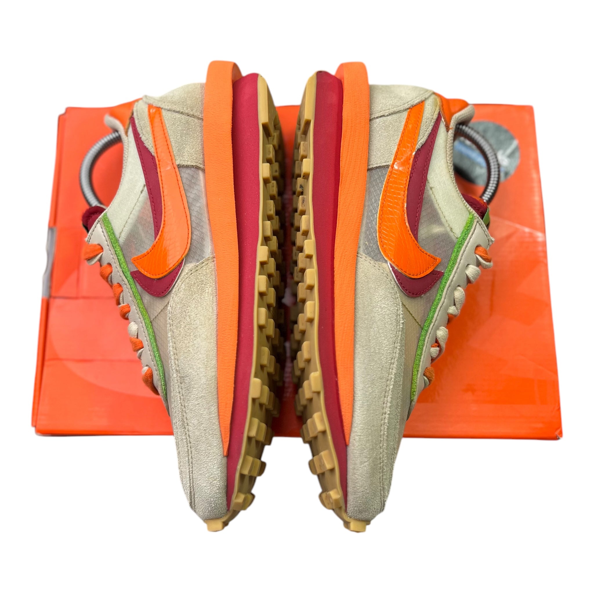 Nike LD Waffle Sacai Clot Net Orange Blaze (42EU)