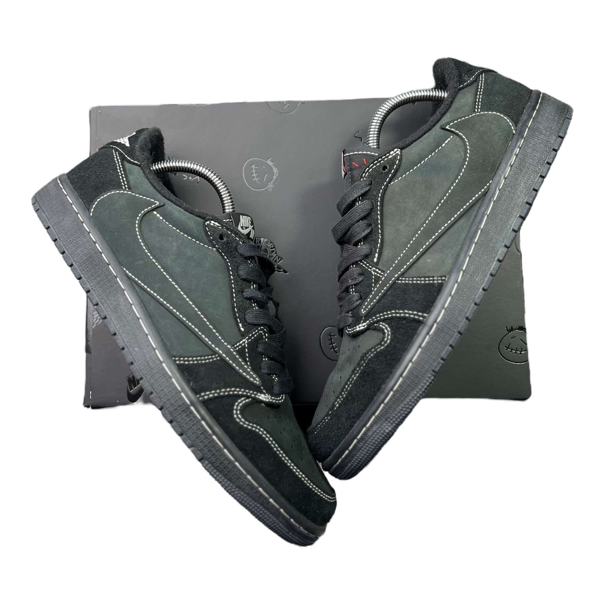 Jordan 1 Low SP Travis Scott Black Phantom (44EU)
