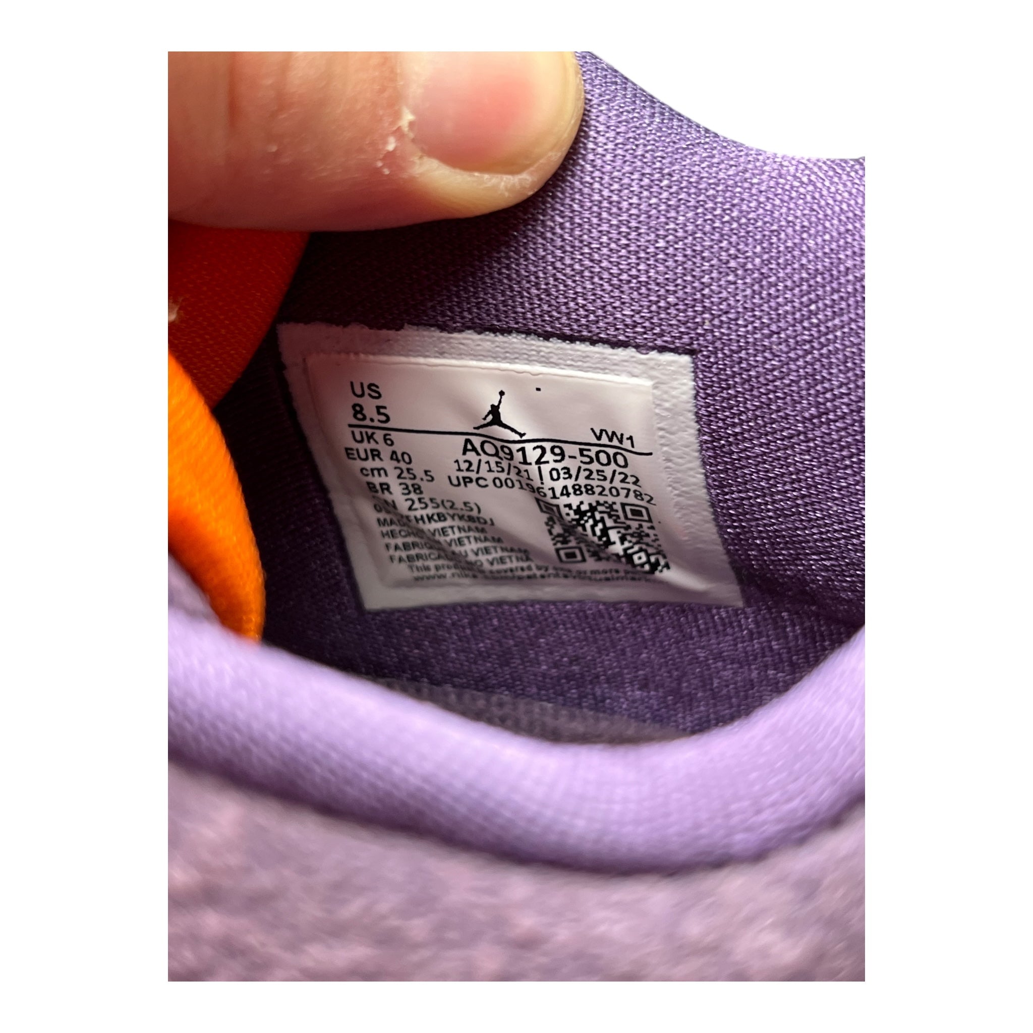 Jordan 4 Retro Canyon Purple (40EU)