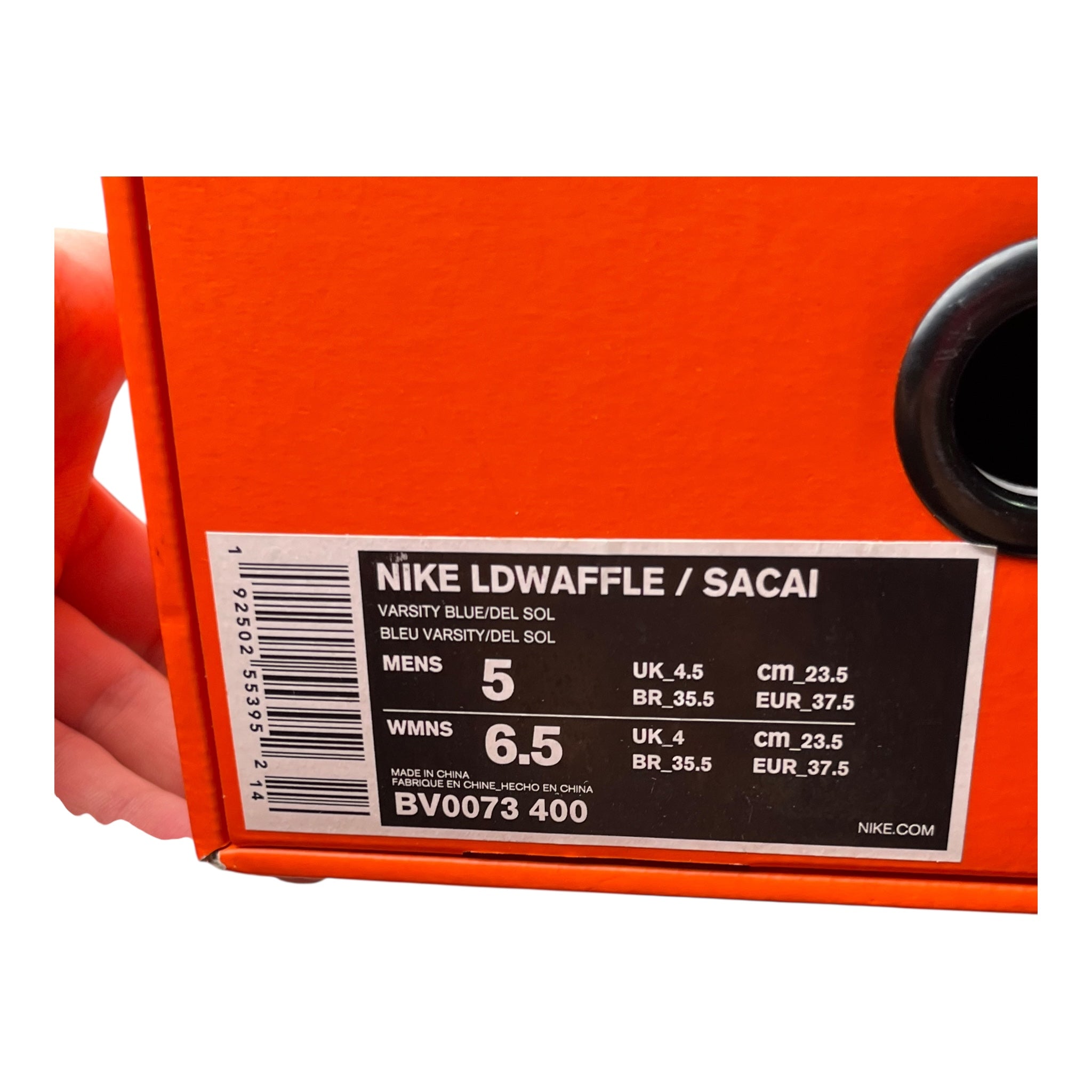 Nike Ld Waffle Sacai Blue Multi (37.5EU)
