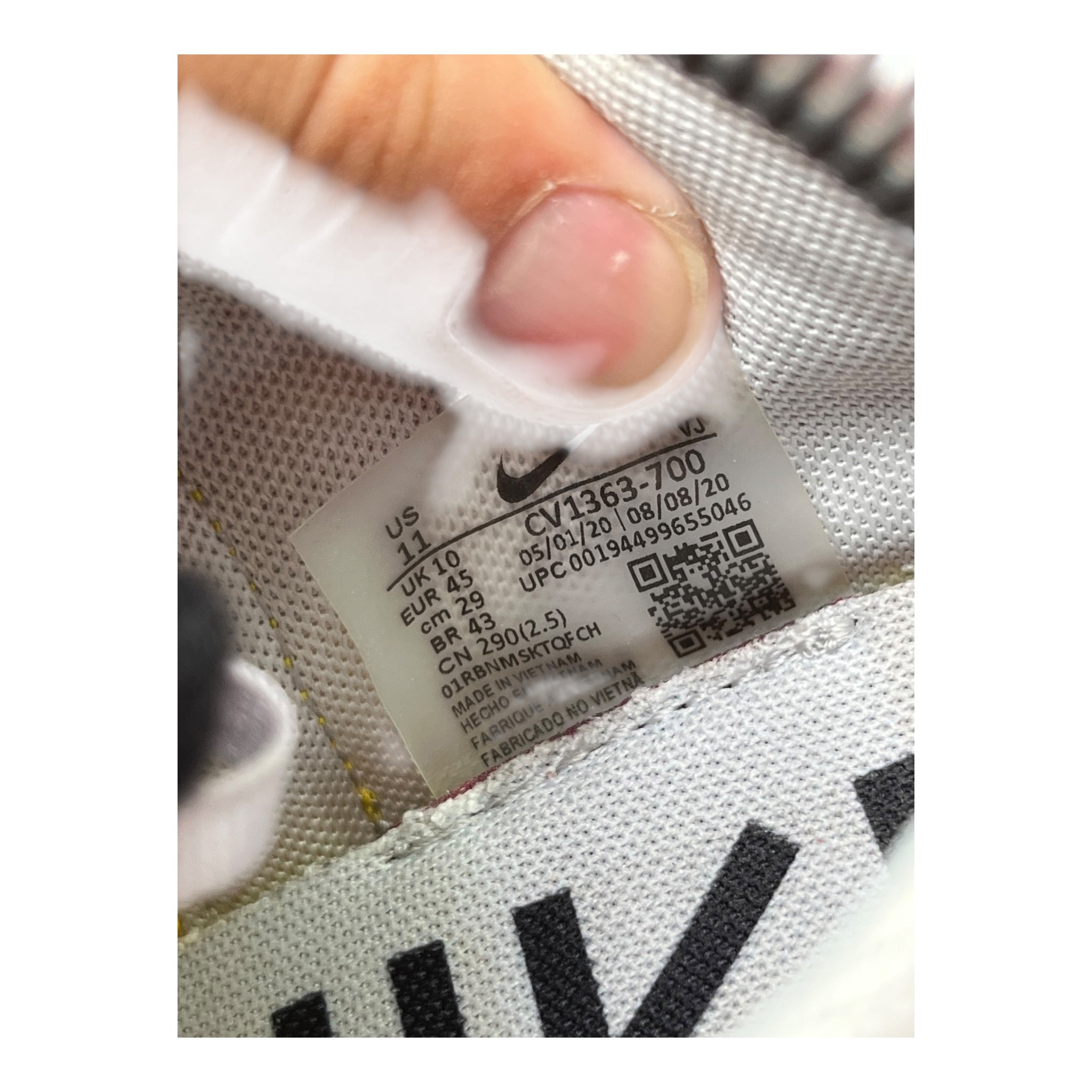 Nike Sacai Vaporwaffle Tour Yellow (45EU)