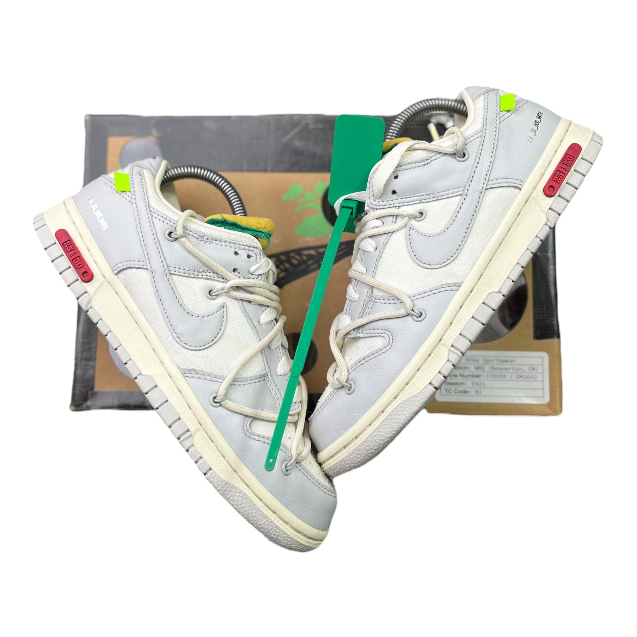 Nike Dunk Low Off-White Lot 25 (39EU)
