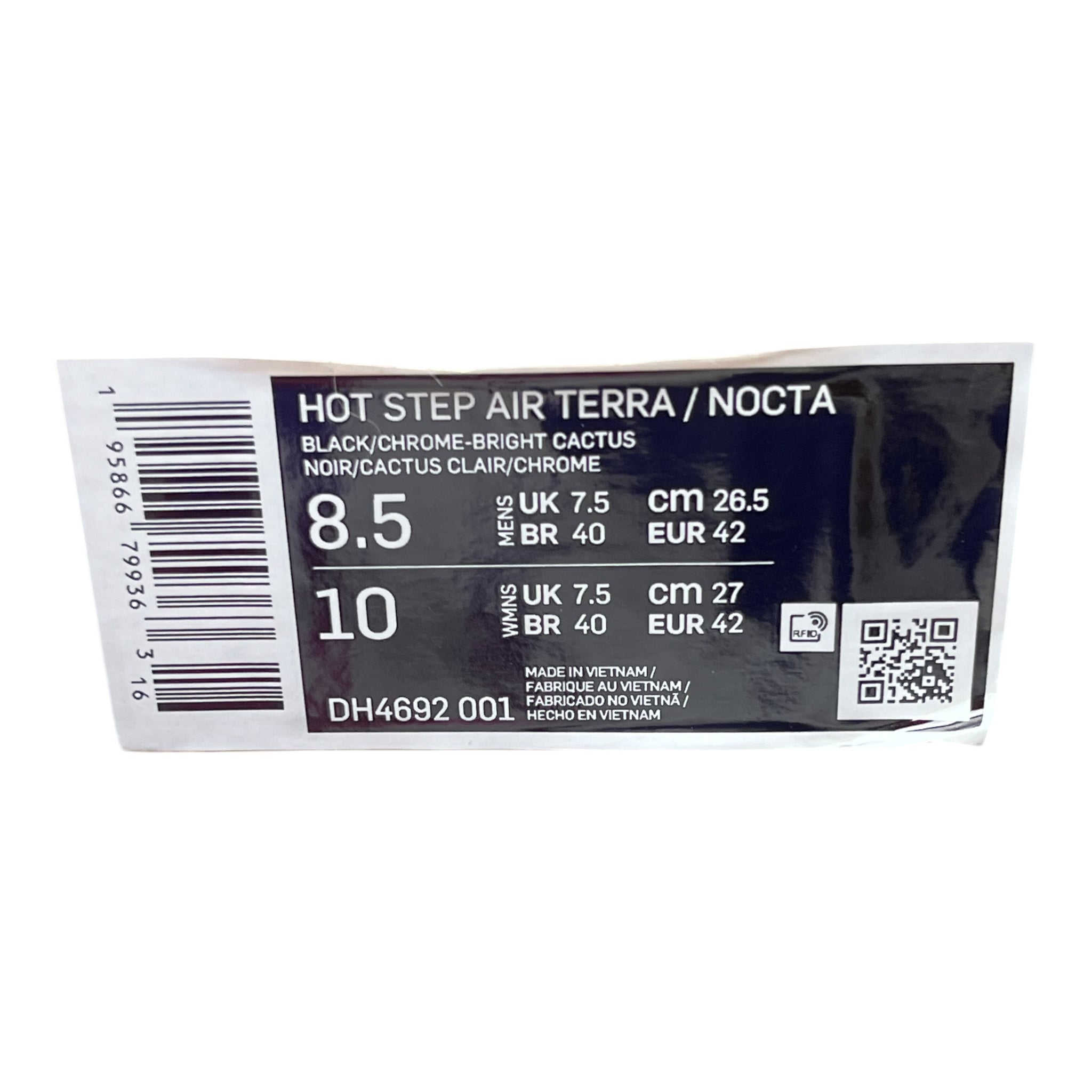 Nike Hot Step Air Terra Drake NOCTA Black (42EU)
