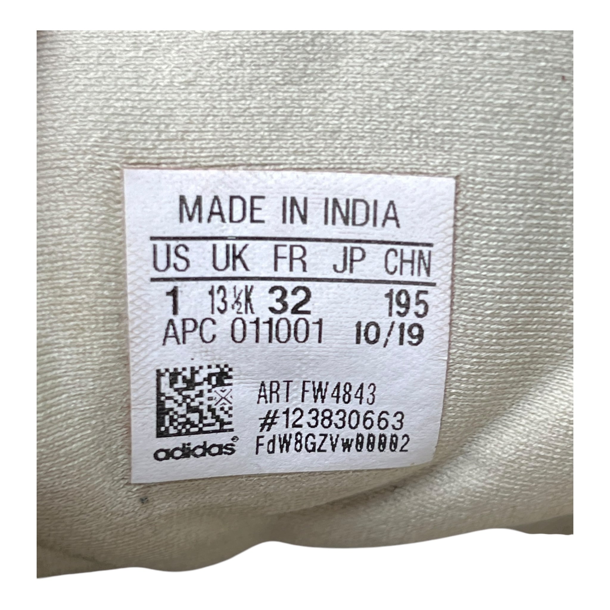 Adidas Yeezy 500 Stone (32EU)