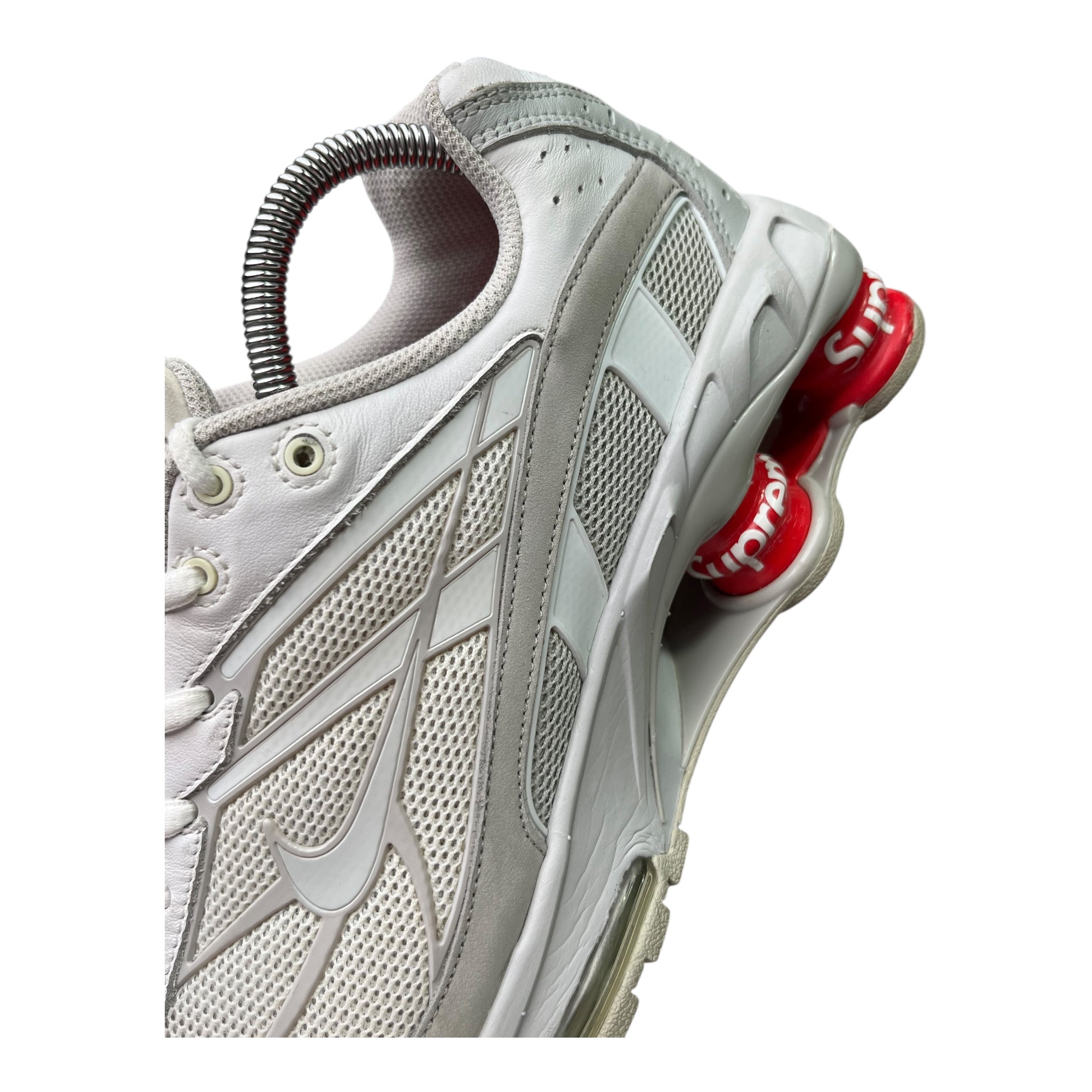 Nike Shox Ride 2 Supreme Weiß Grau Nebel (43EU)