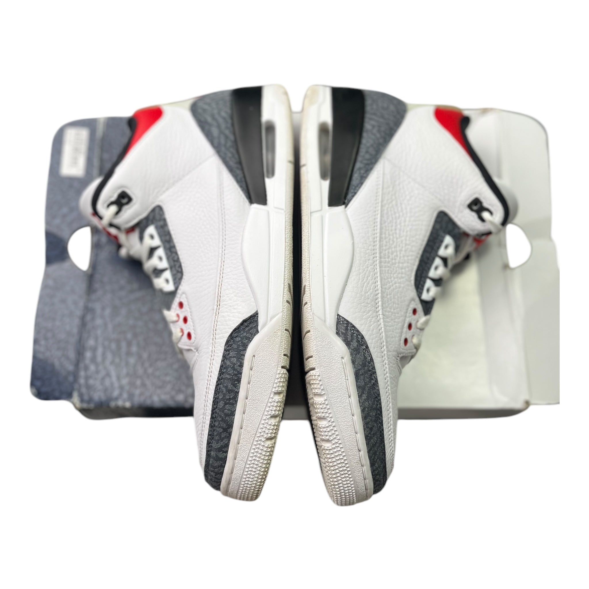 Jordan 3 Retro Fire Red Denim (46EU)