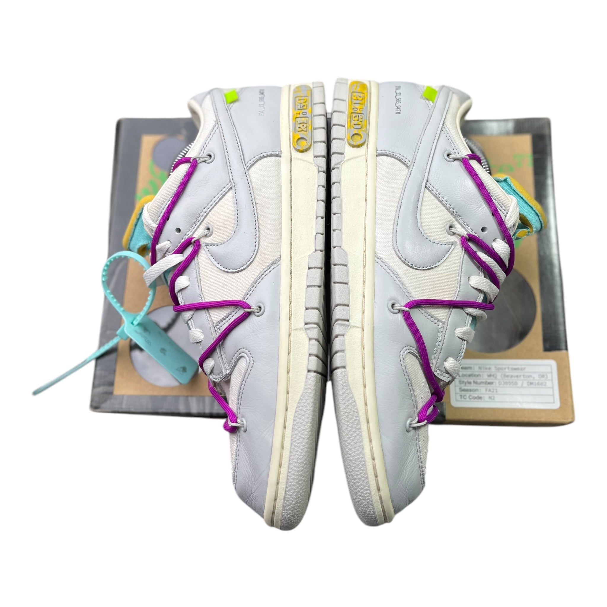 Nike Dunk Low Off-White Lot 21 (44.5EU)