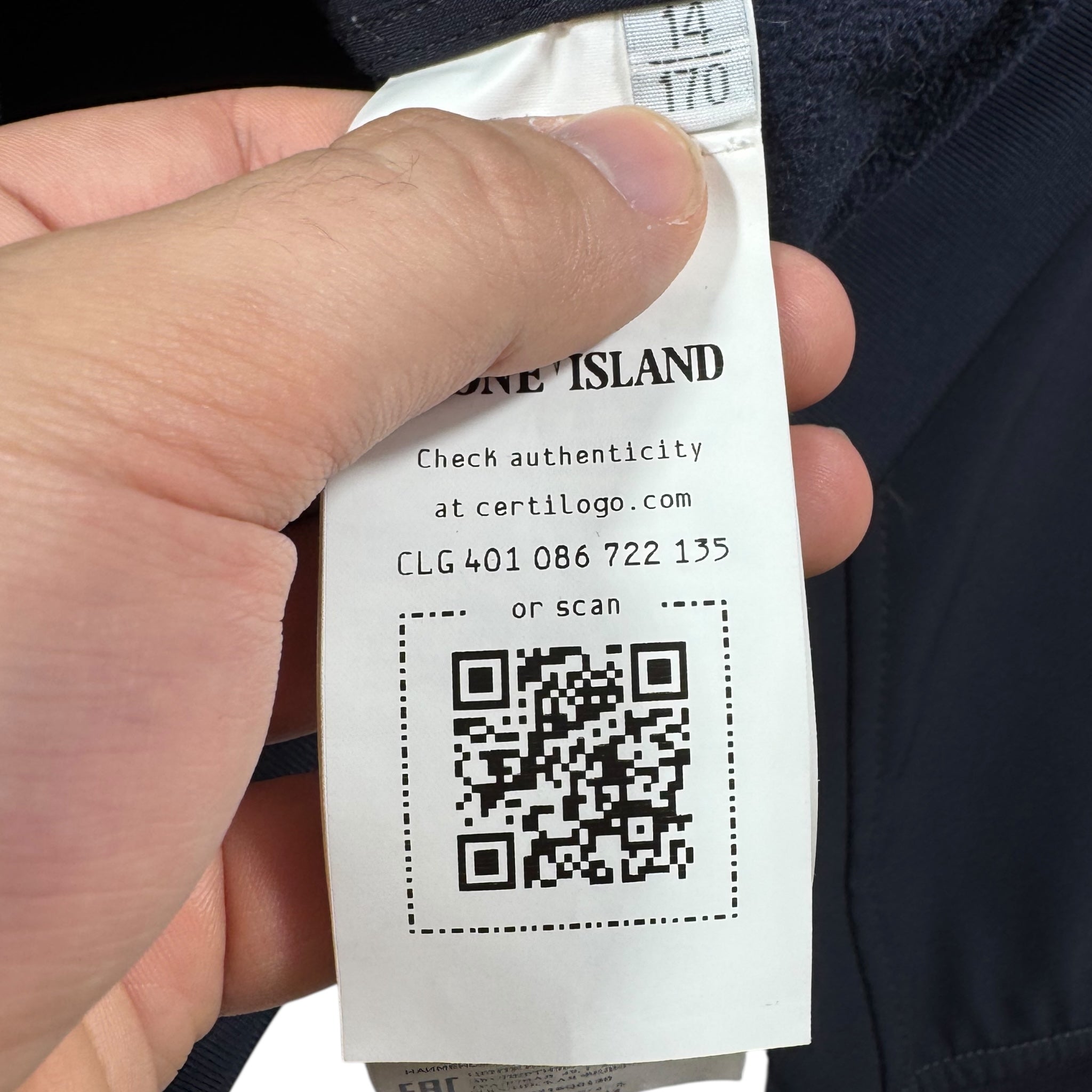 Softshell Stone Island (14YO)