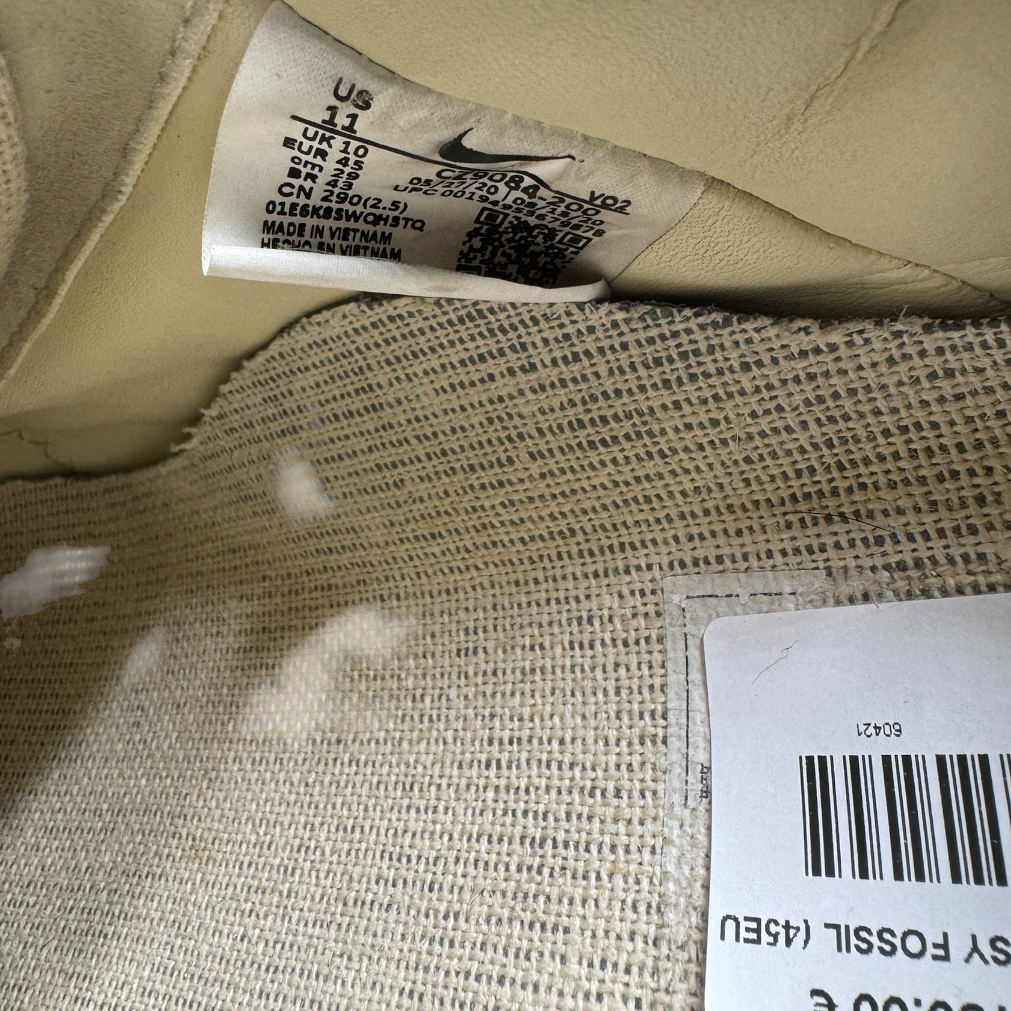 Air Force One Low Fossil Stussy (45EU)