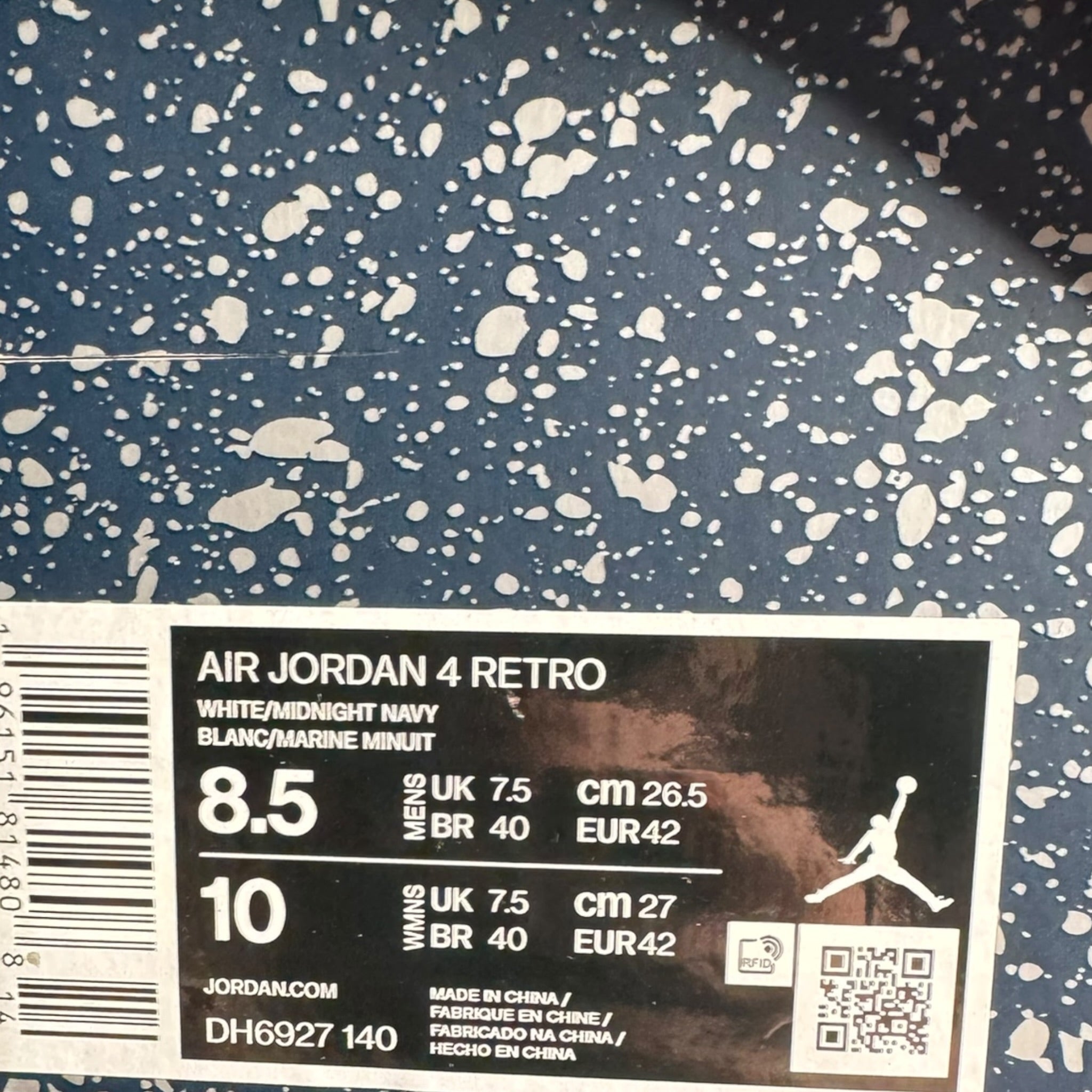 Jordan 4 Midnight Navy (42EU)