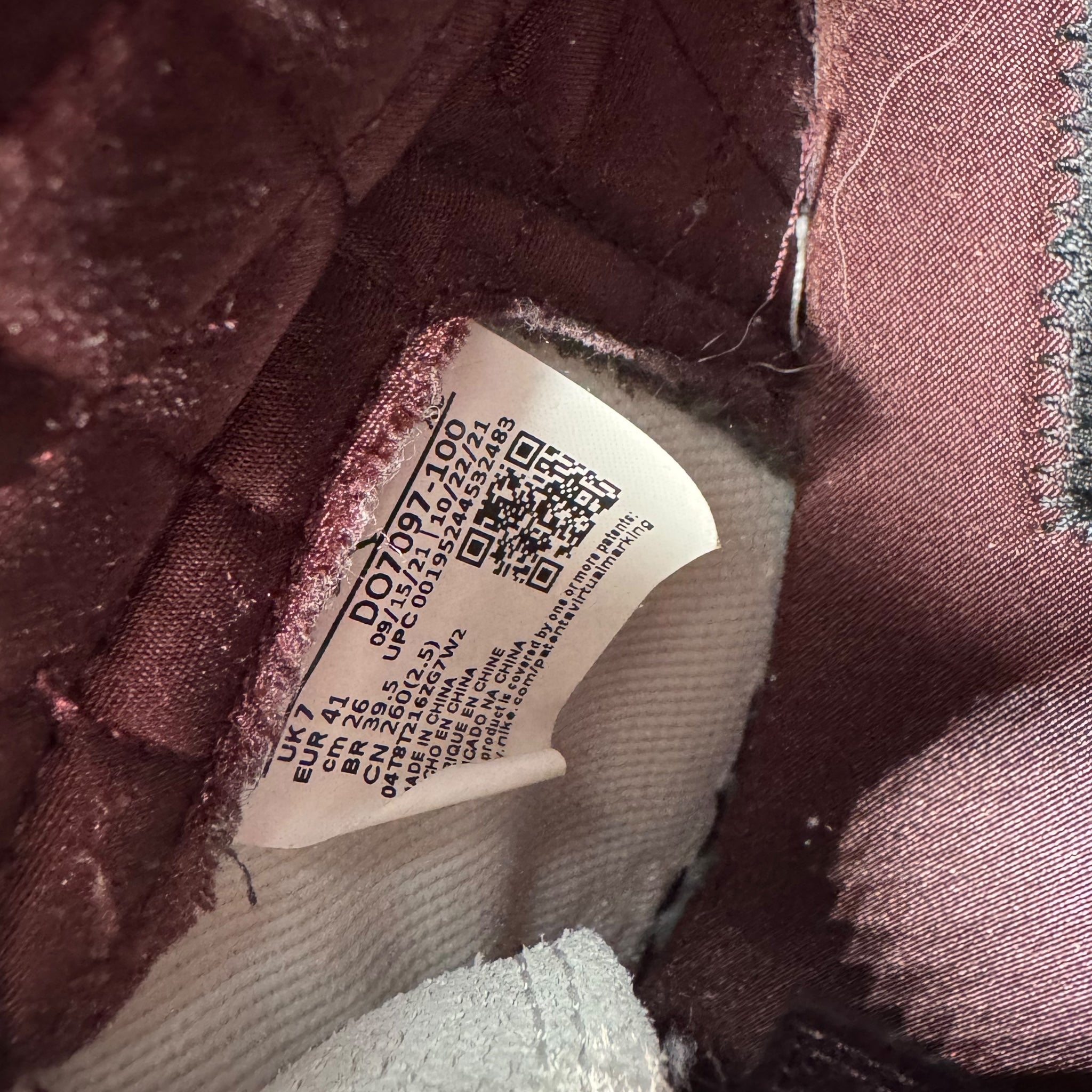 Jordan One A Ma Manière (41EU)