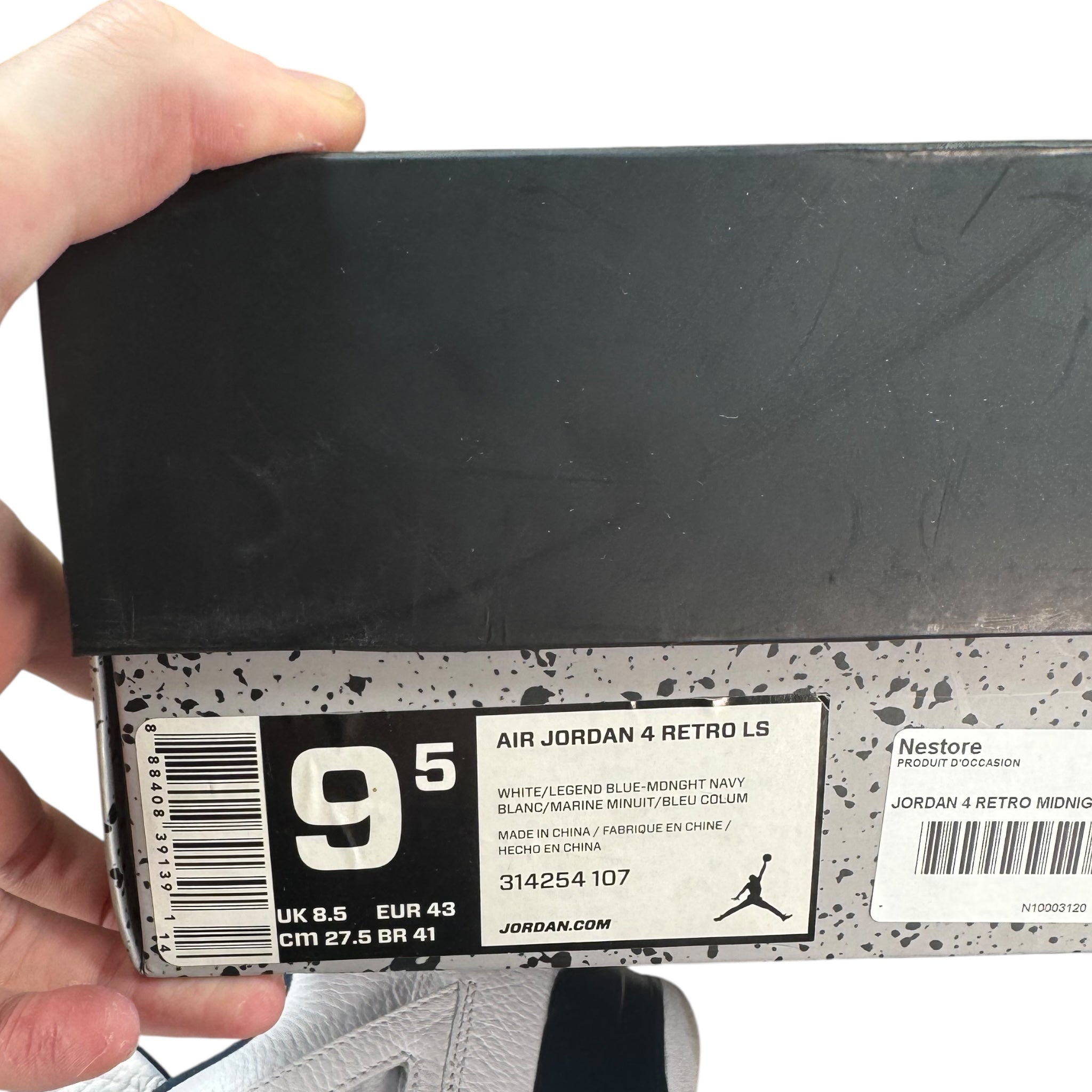 Jordan 4 Retro midnight Navy (43EU)