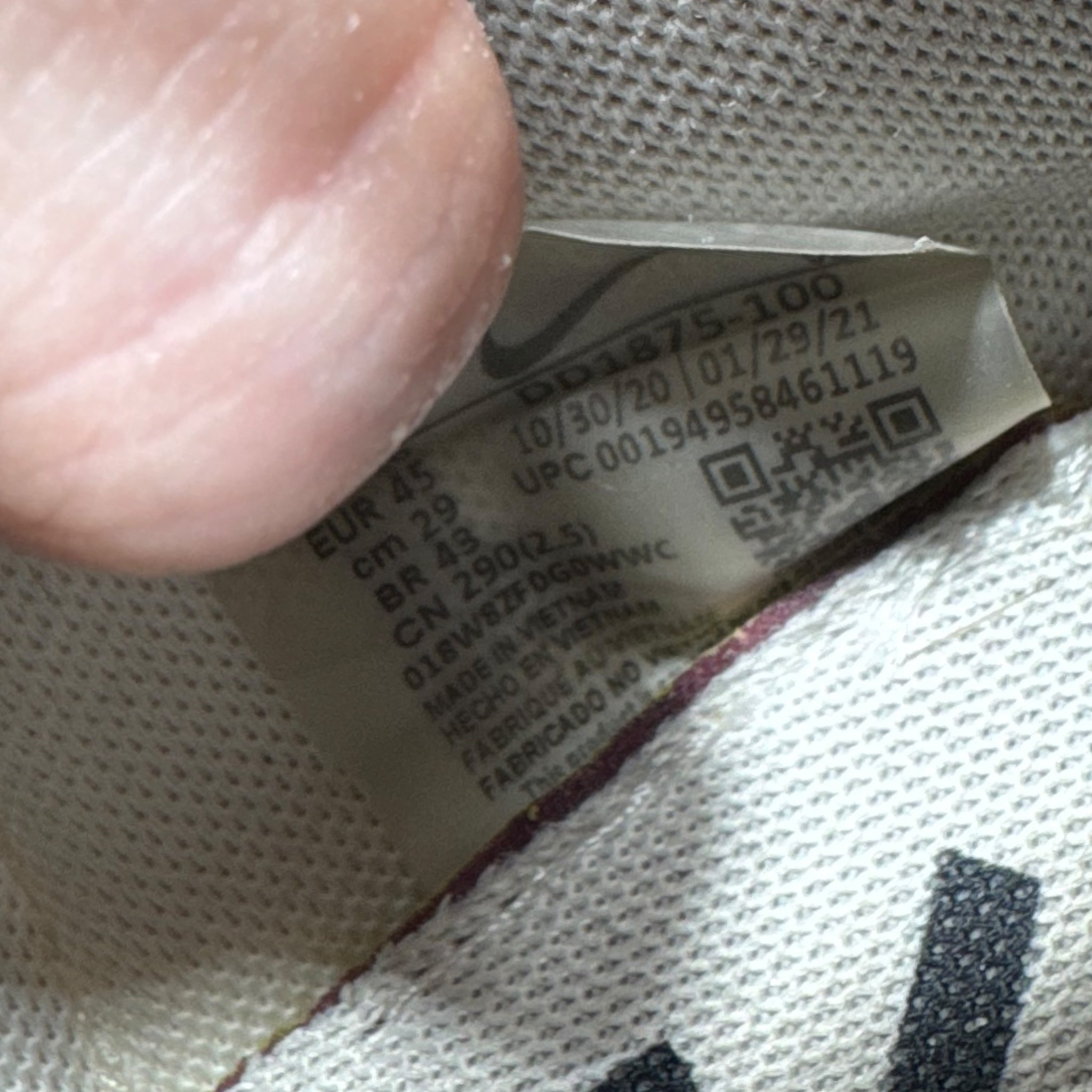 Sacai VaporWaffle (45EU)