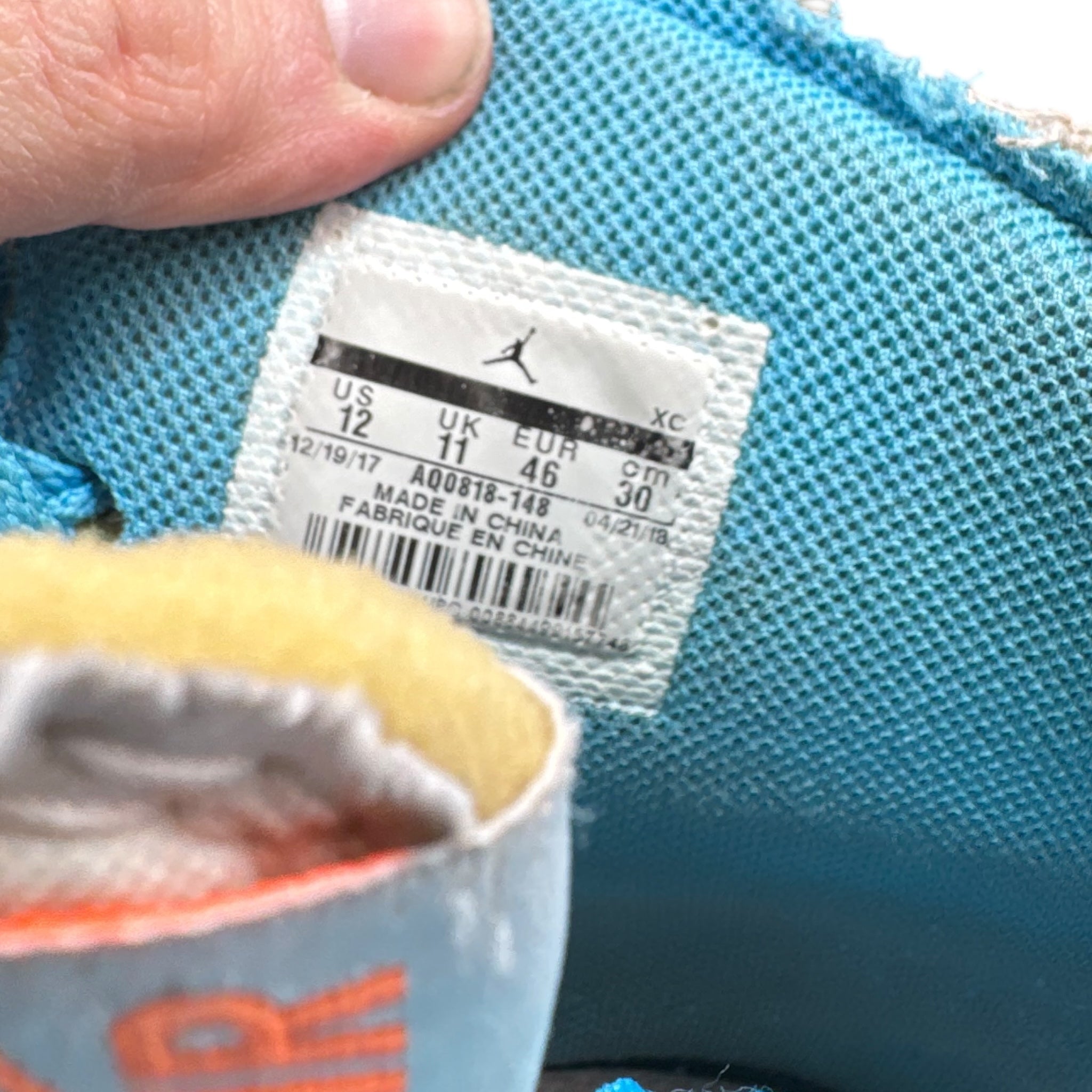 Jordan One High Off-White (46EU)