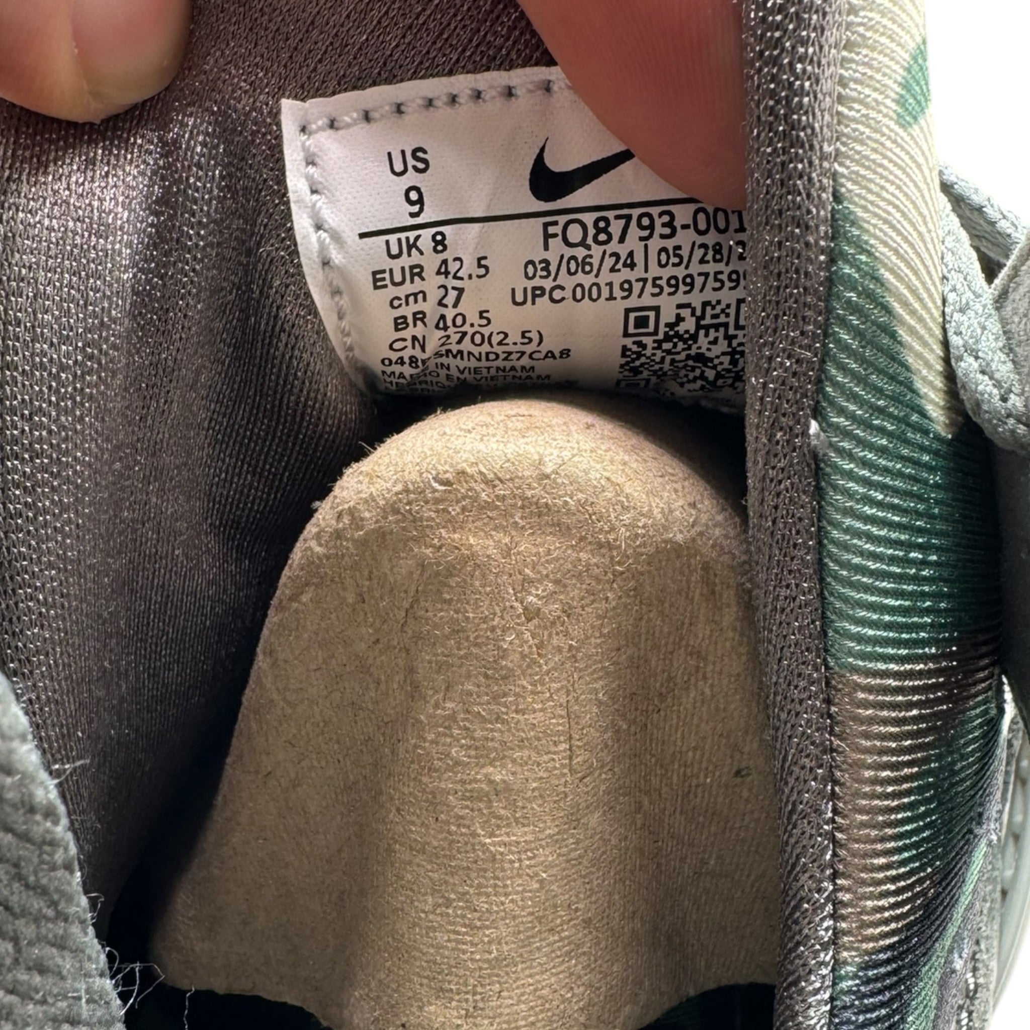 Nike Huarache Corteiz (42.5EU) DS