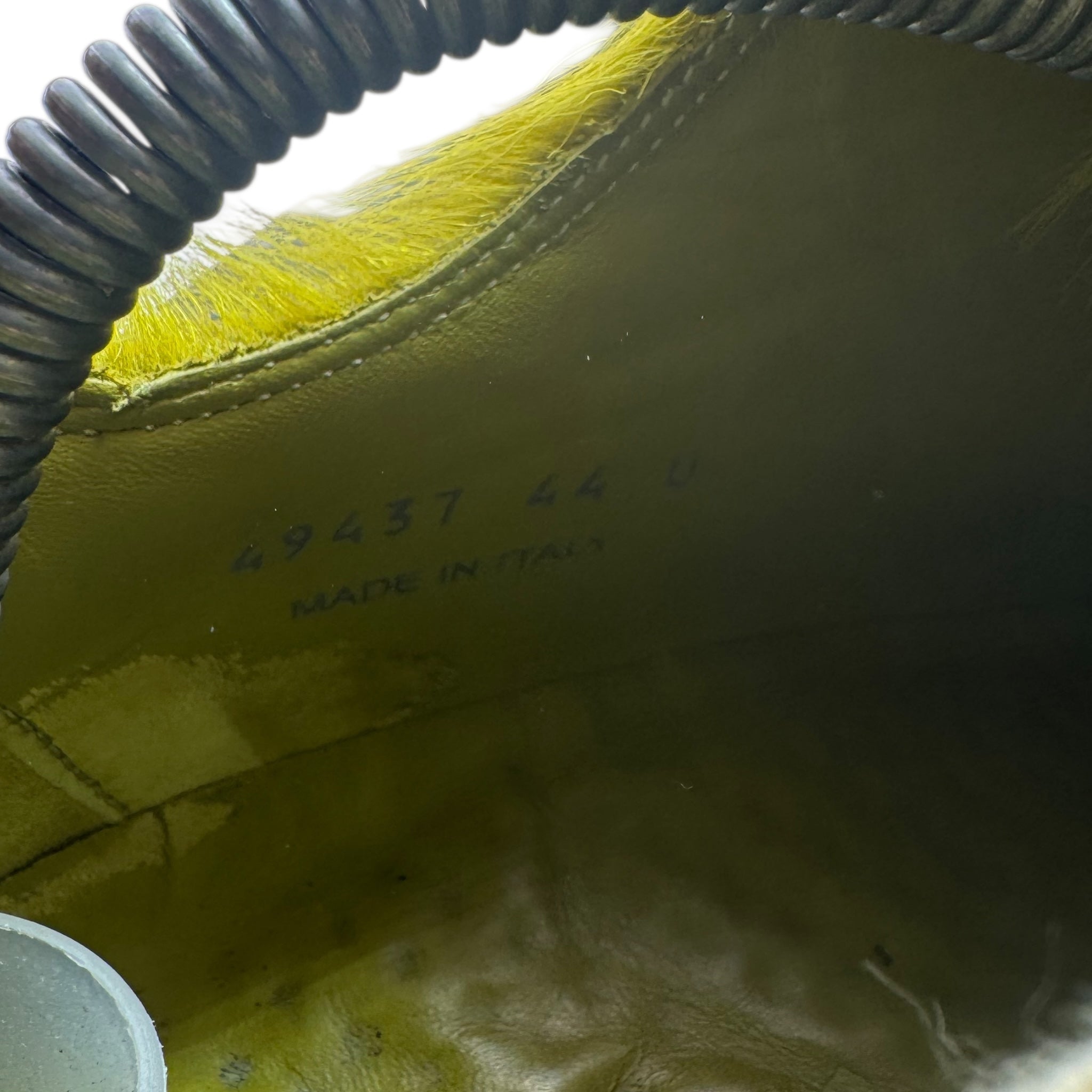 Rick Owens Low Pony Hair Green (44EU)