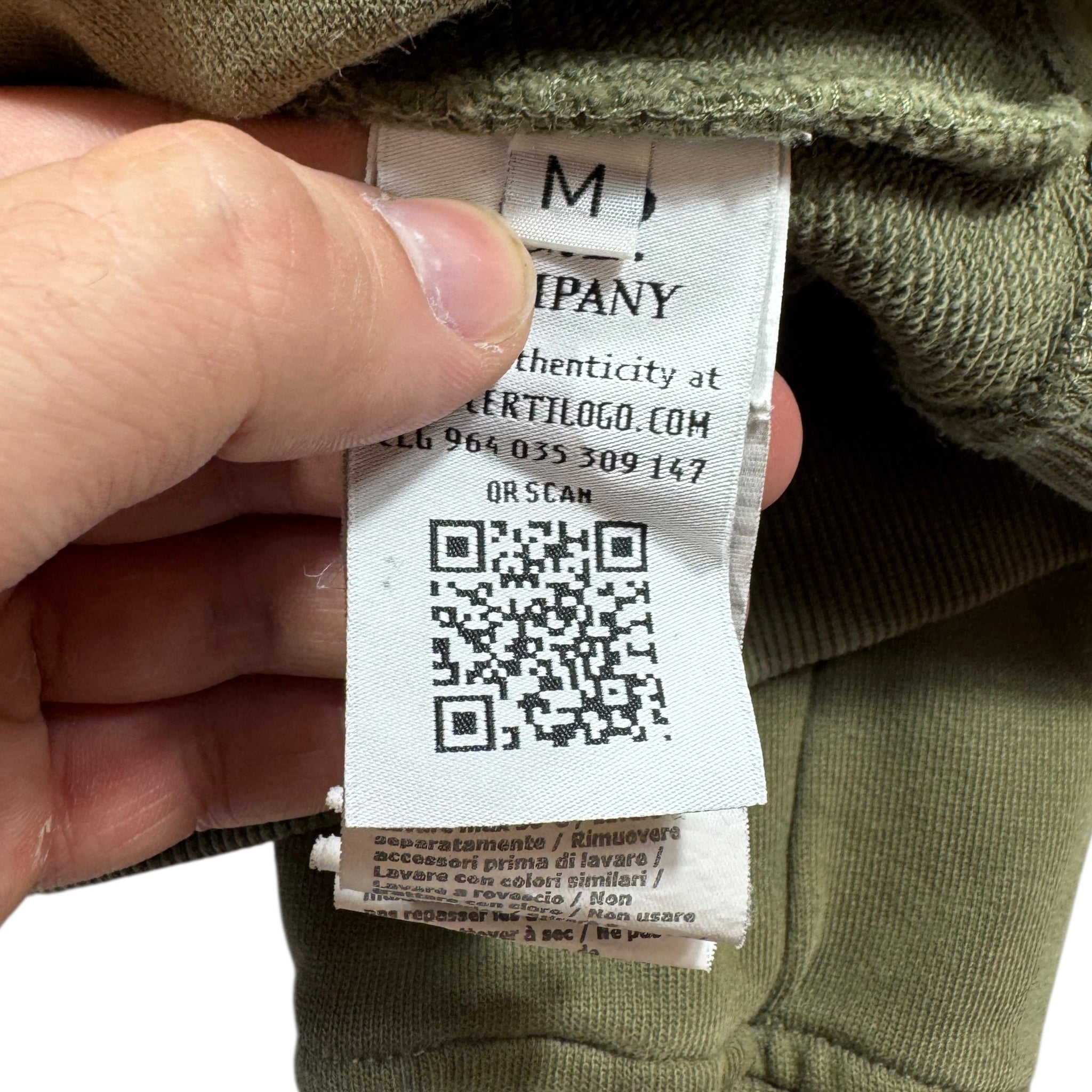 Sweatshirt mit C.P.Company Brille (M)