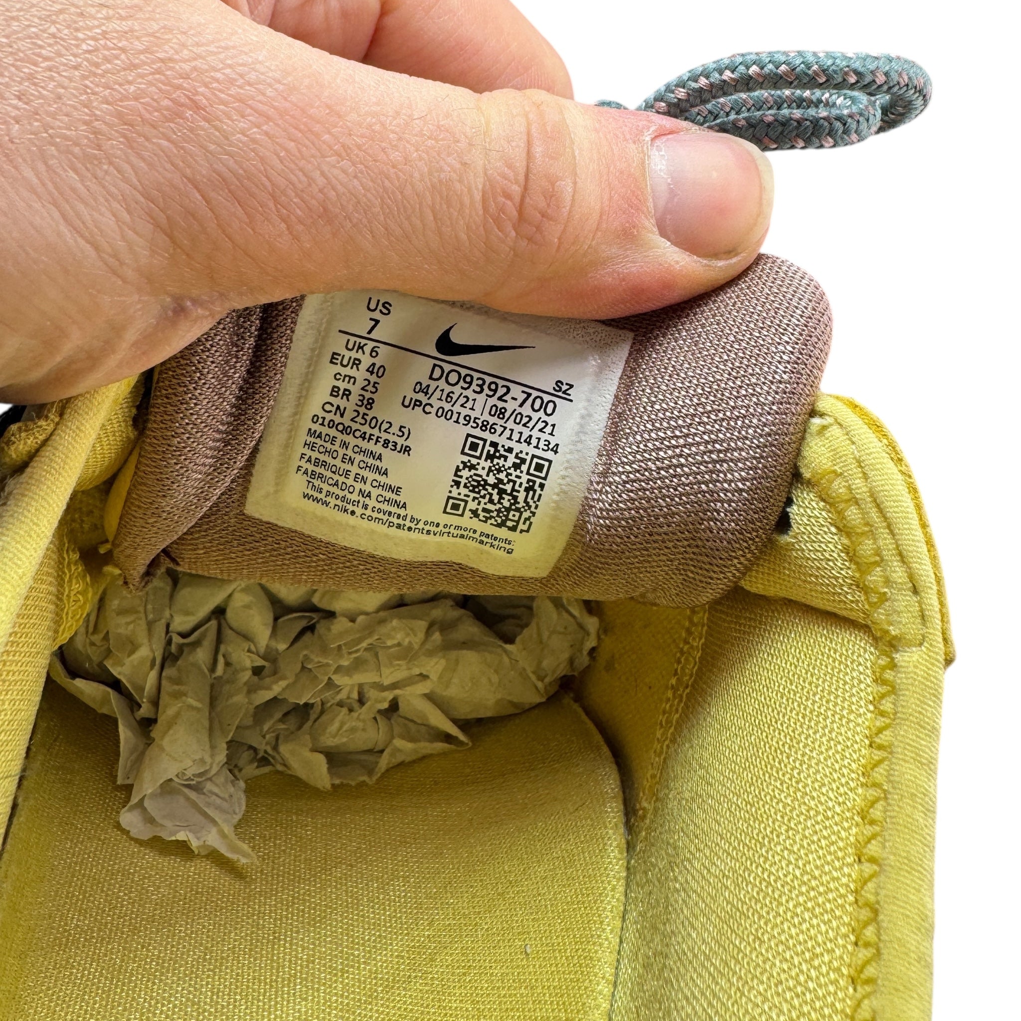 Air Max One Travis Saturn Gold (40EU)