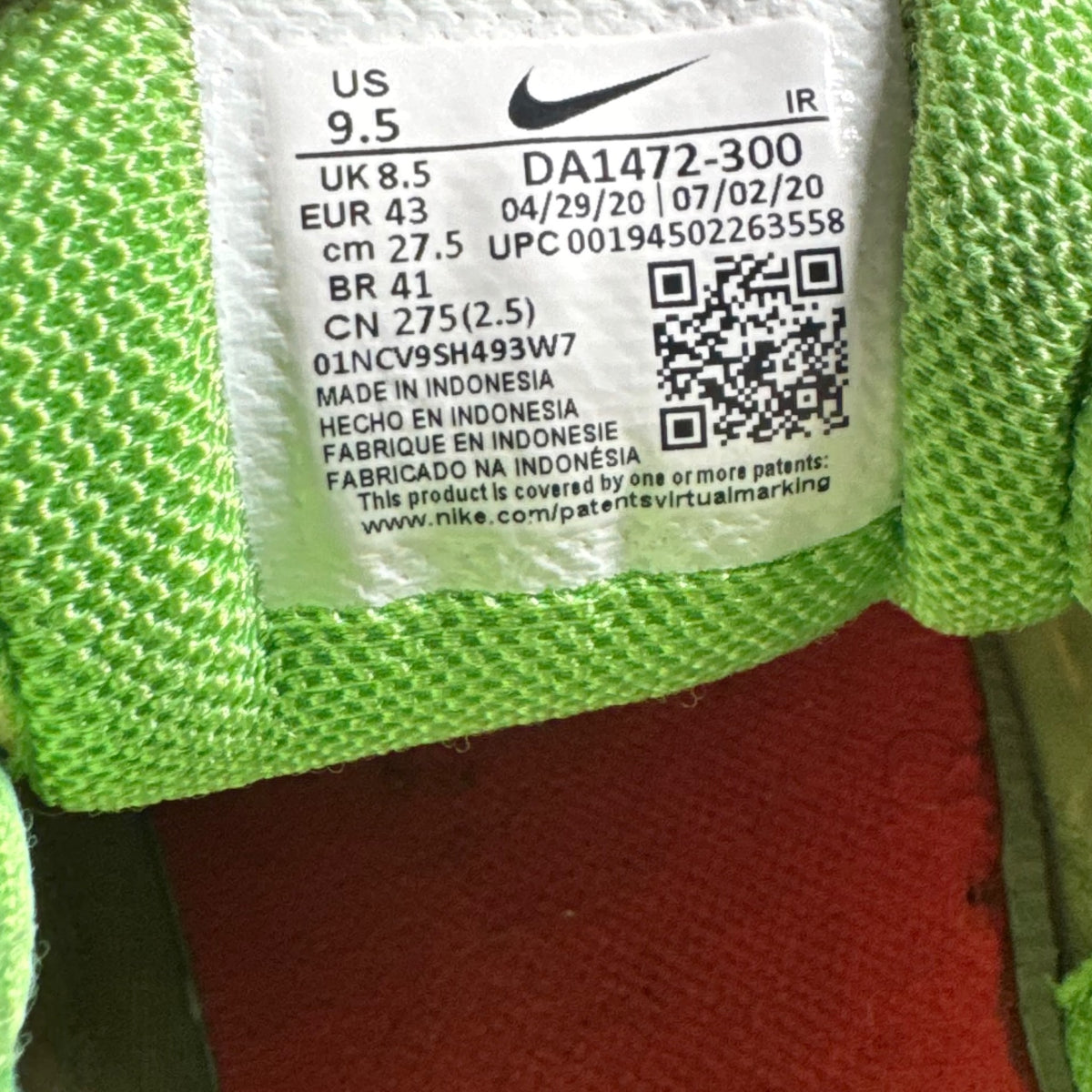 Air Max TN Supreme Mean Green (43EU)