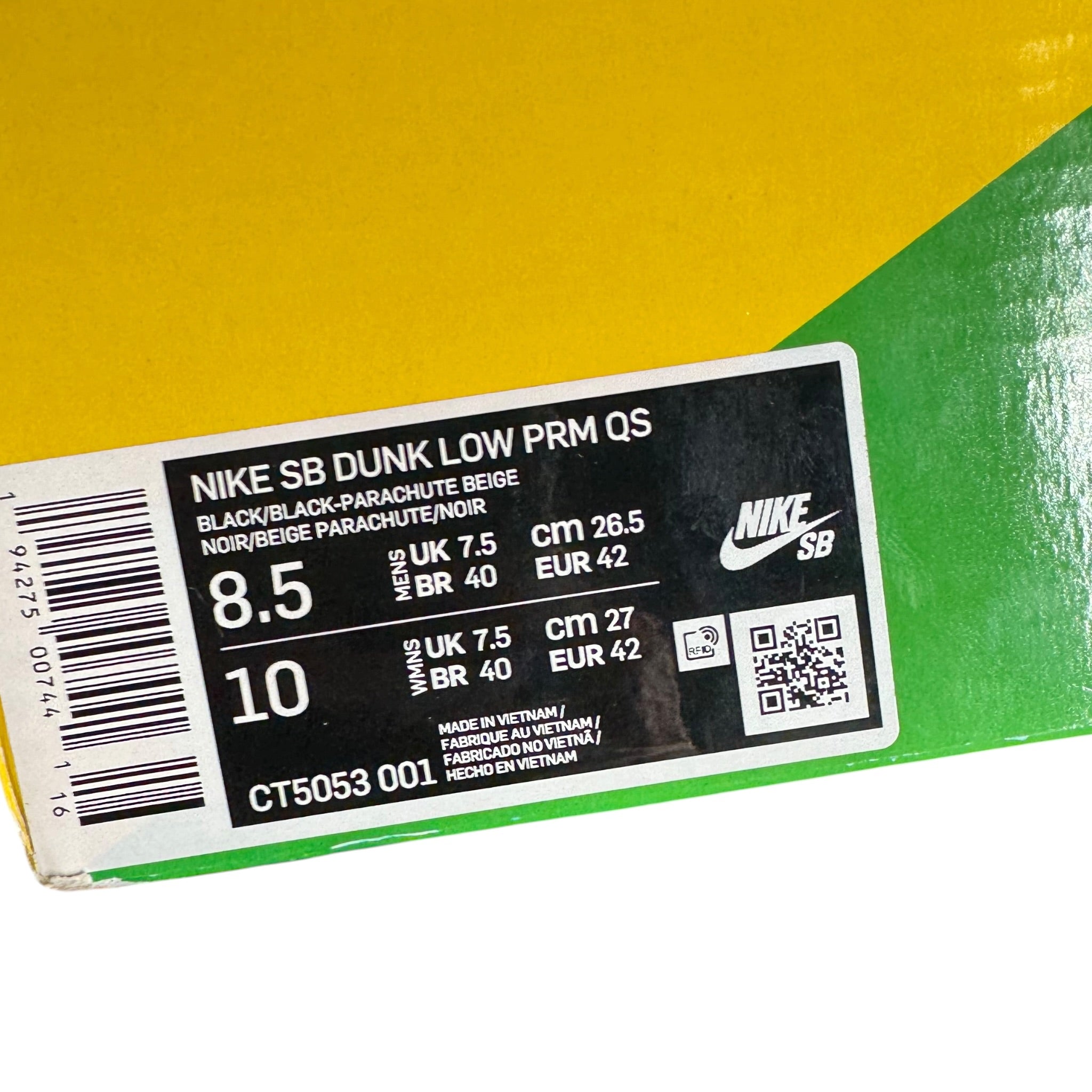 Dunk SB Low Travis Scott (42EU)