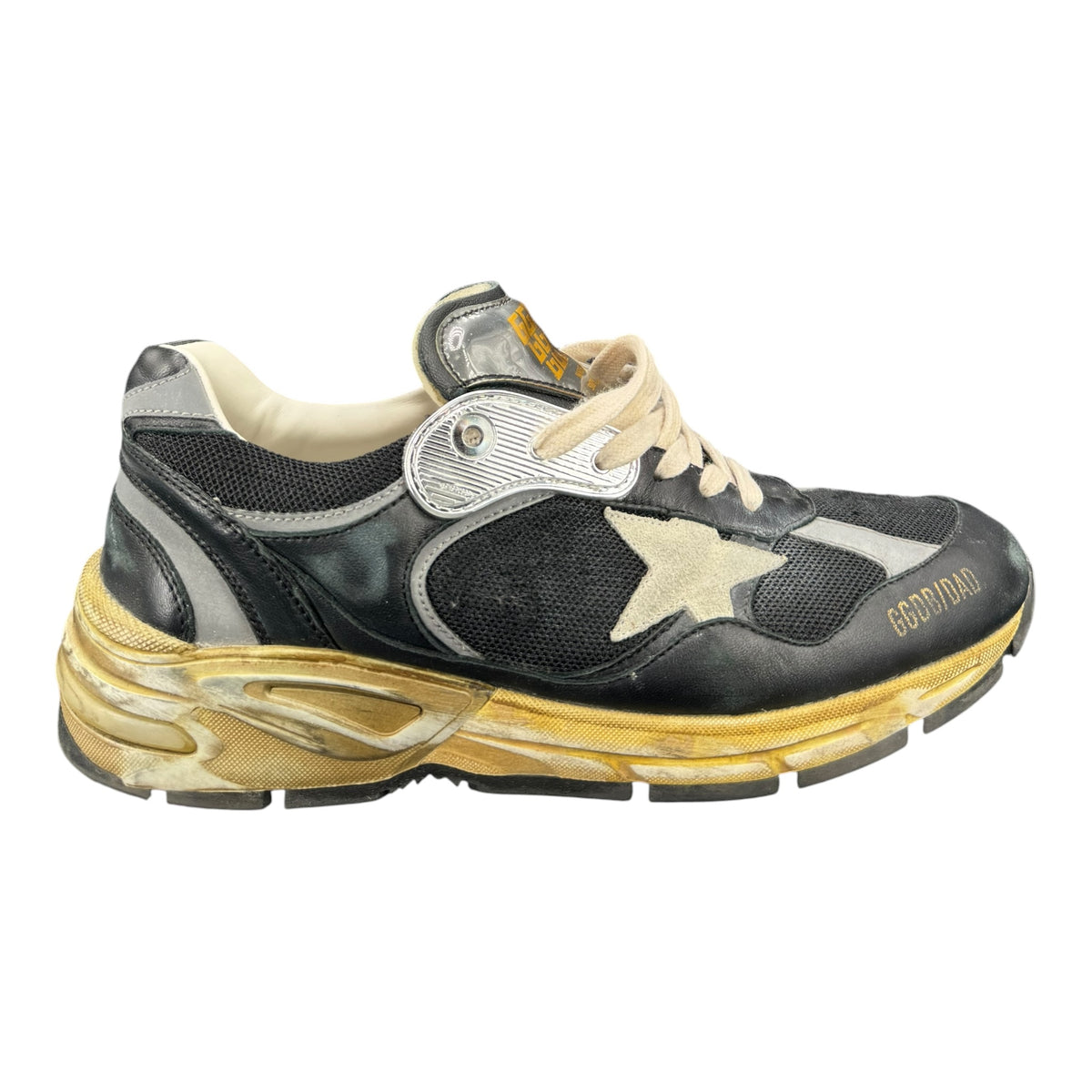Golden Goose Dad Star Black/Silver (41EU)