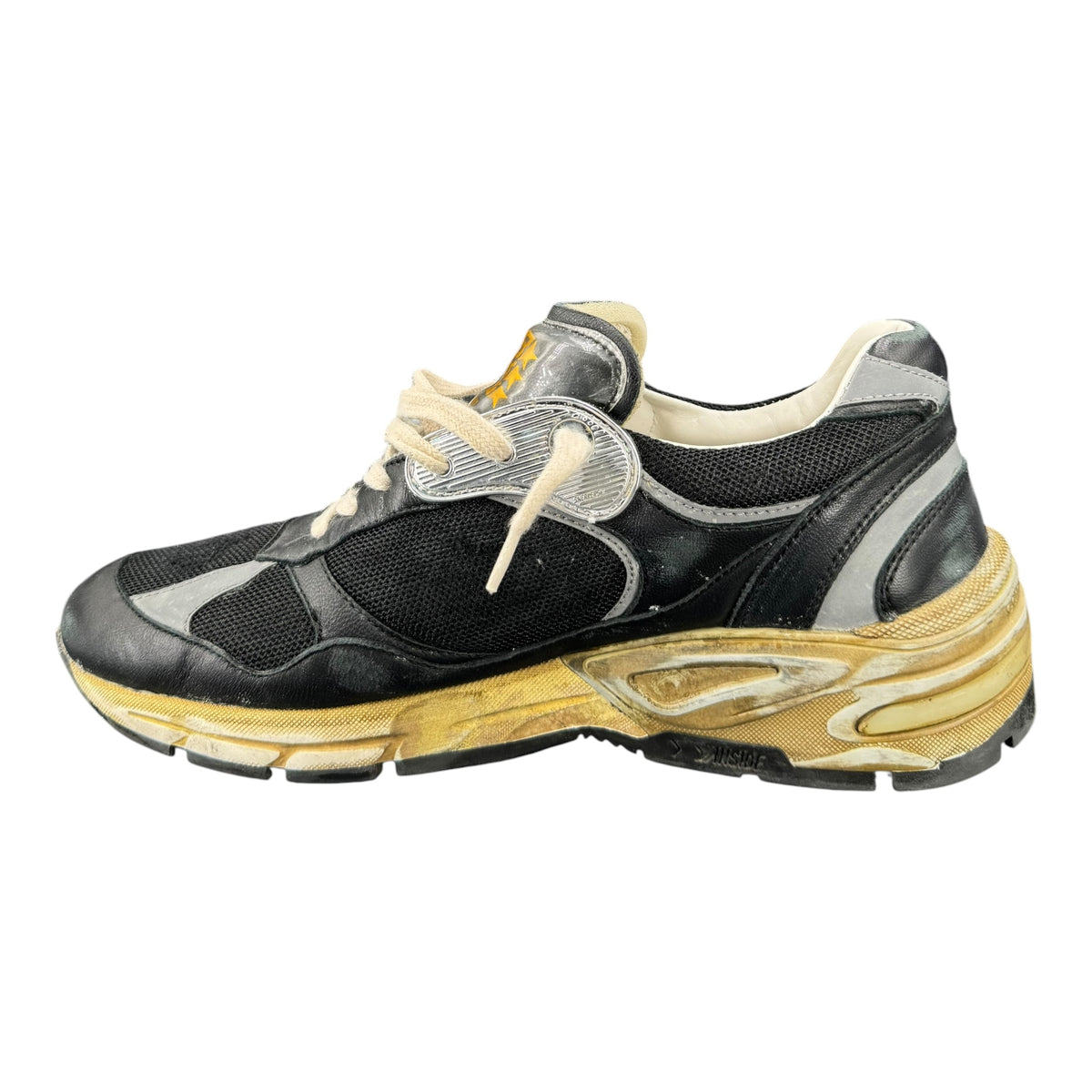 Golden Goose Dad Star Black/Silver (41EU)