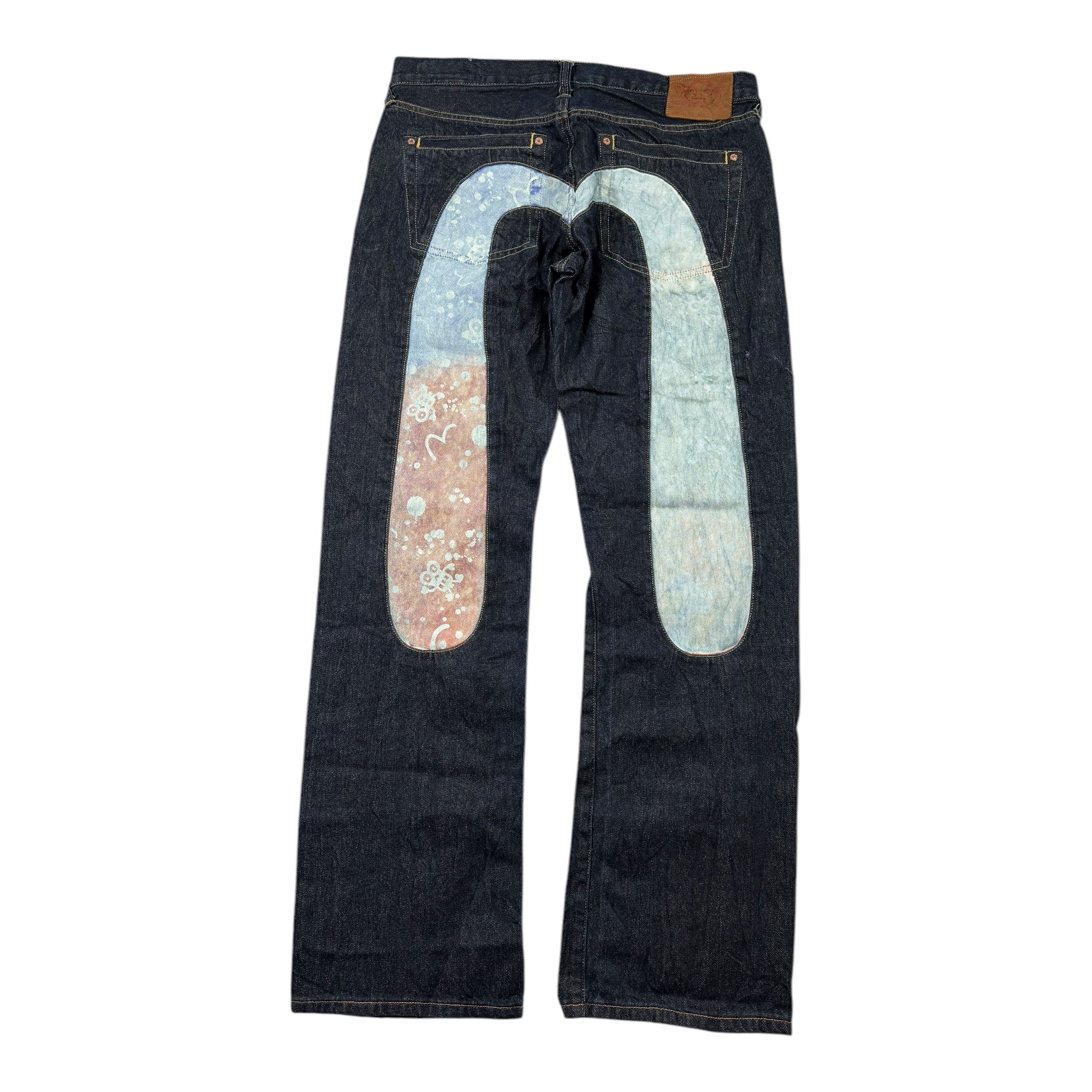 Jean Baggy Evisu Daicock (L)