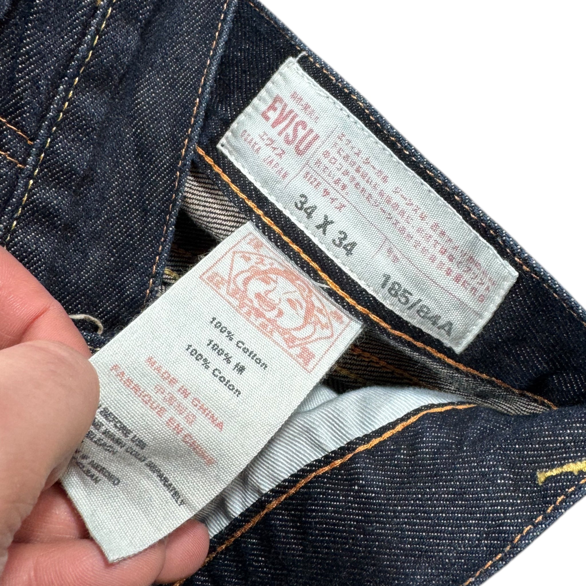 Jean Baggy Evisu Daicock (L)