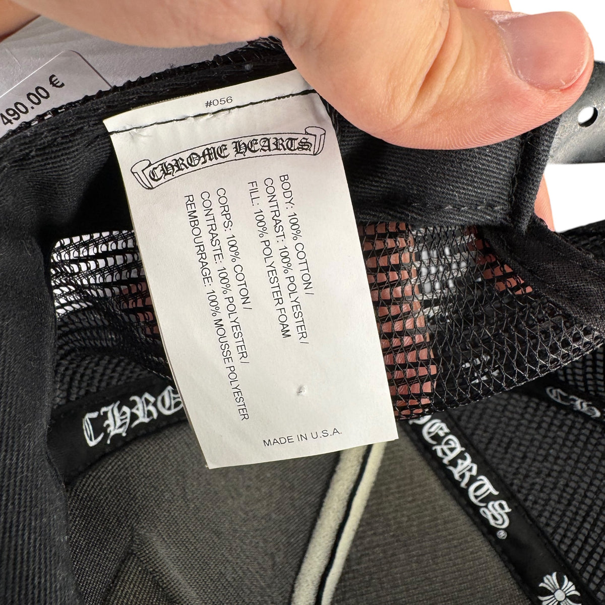 Casquette Chrome Hearts Hollywood