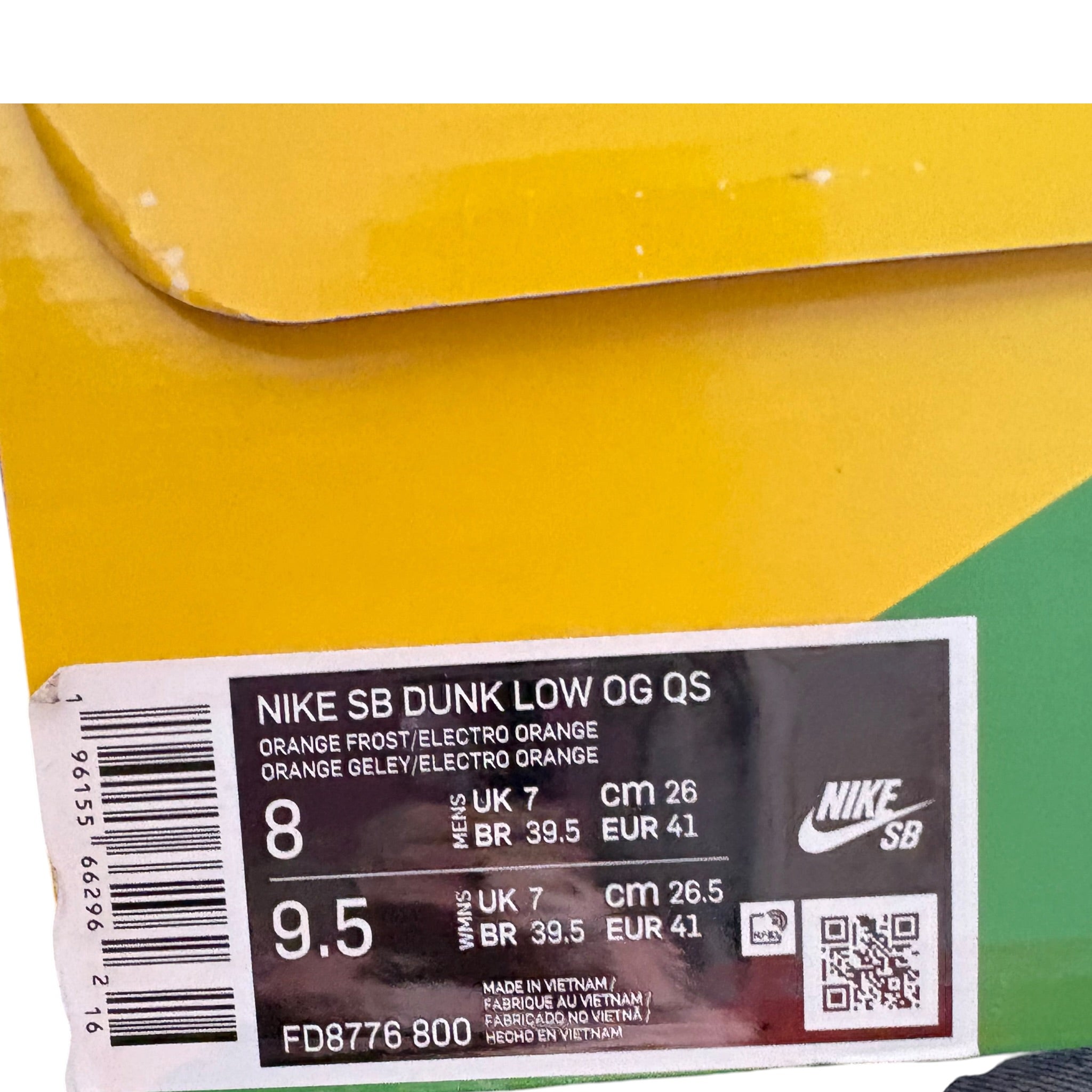 Dunk SB Low Lobster (41EU)