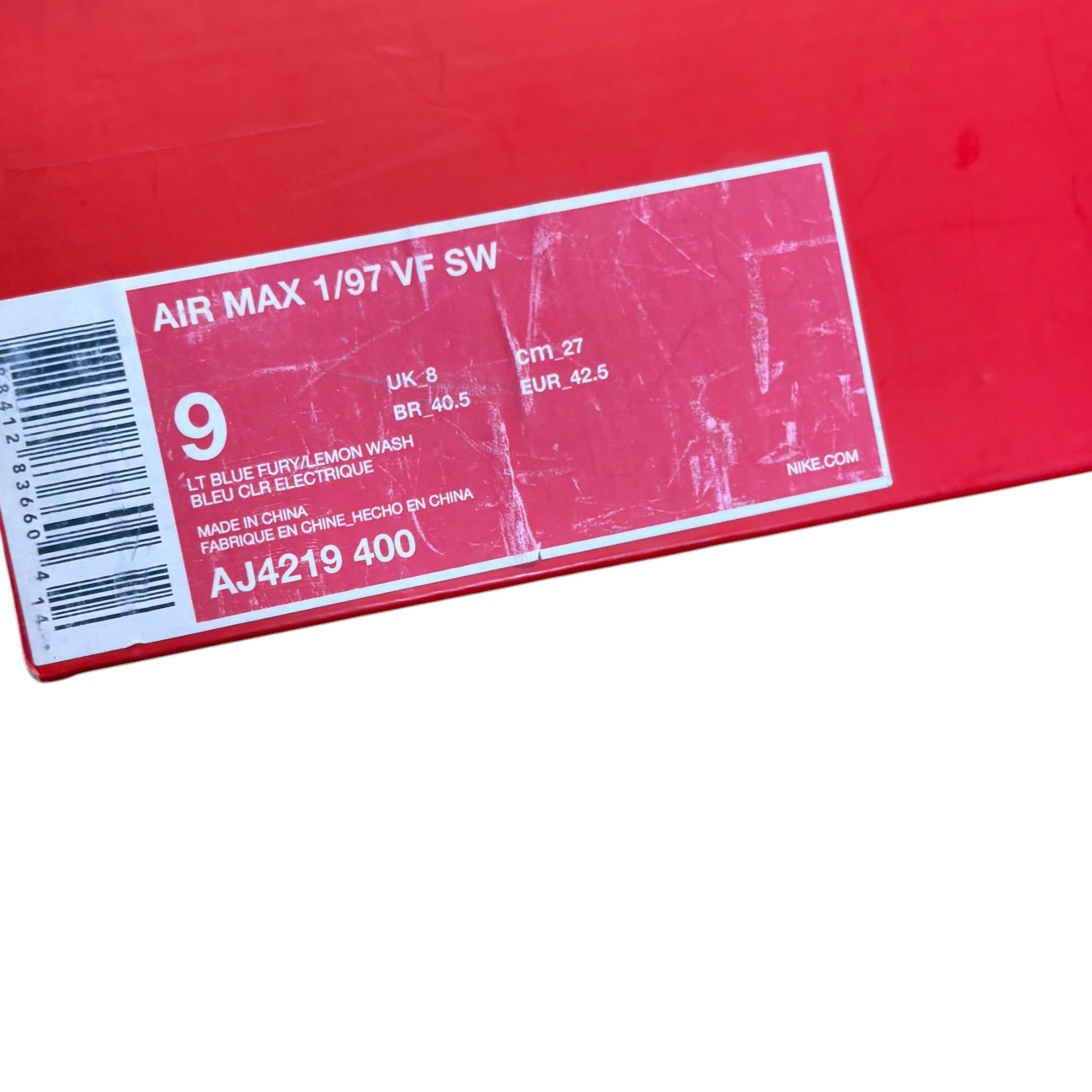 Air Max 1/97 Sean Wotherspoon (42.5EU)