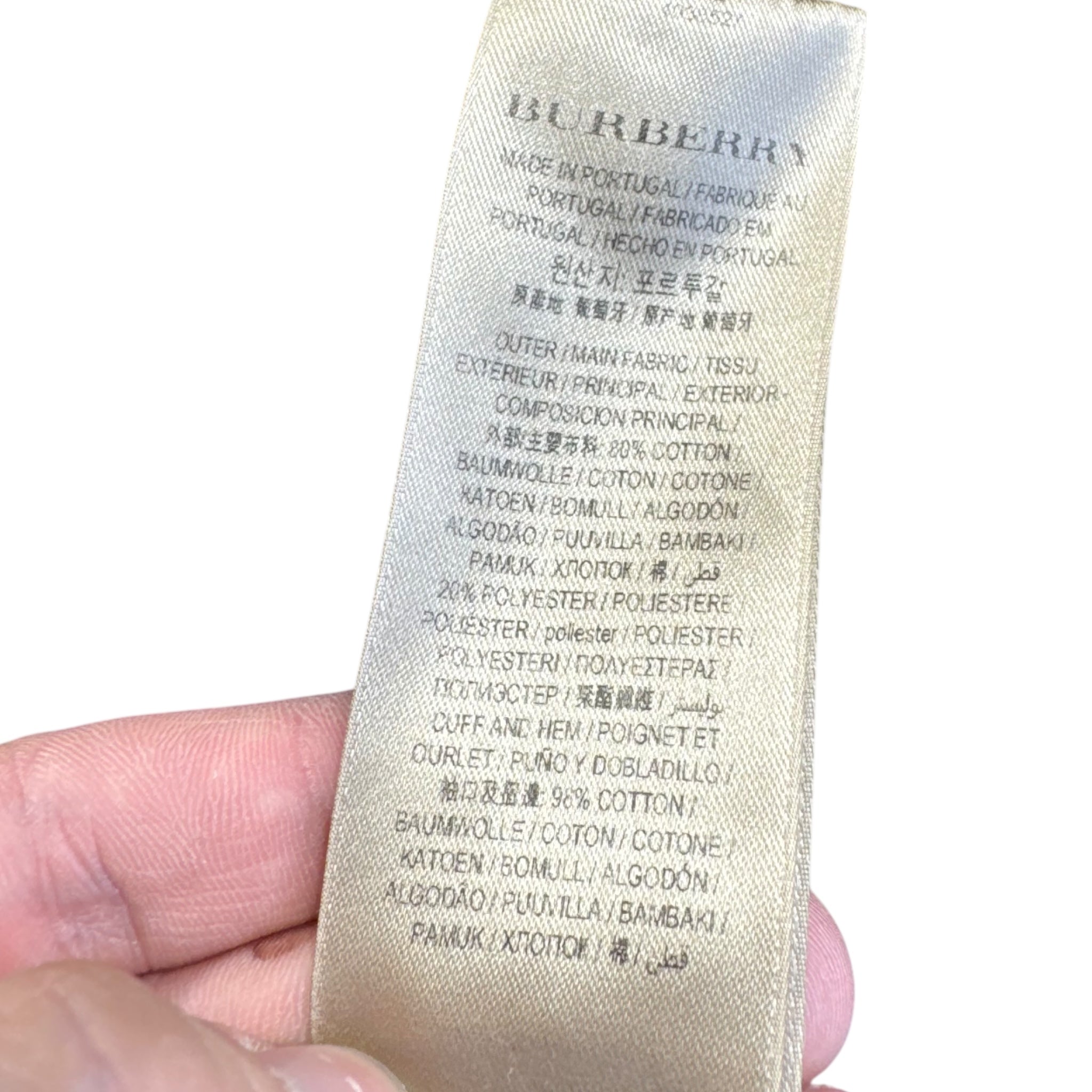 Burberry sweatshirt (women's S)