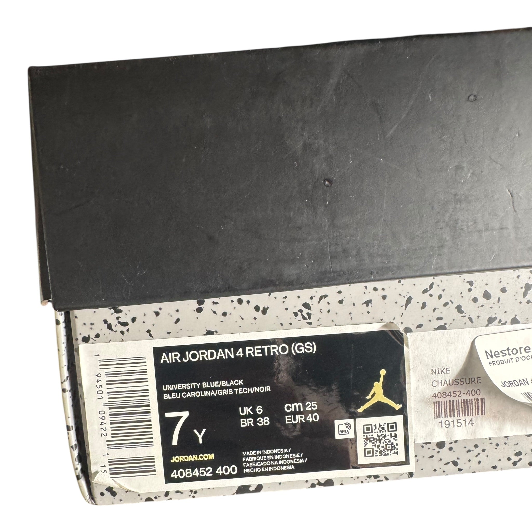 Jordan 4 University Blue (40EU)