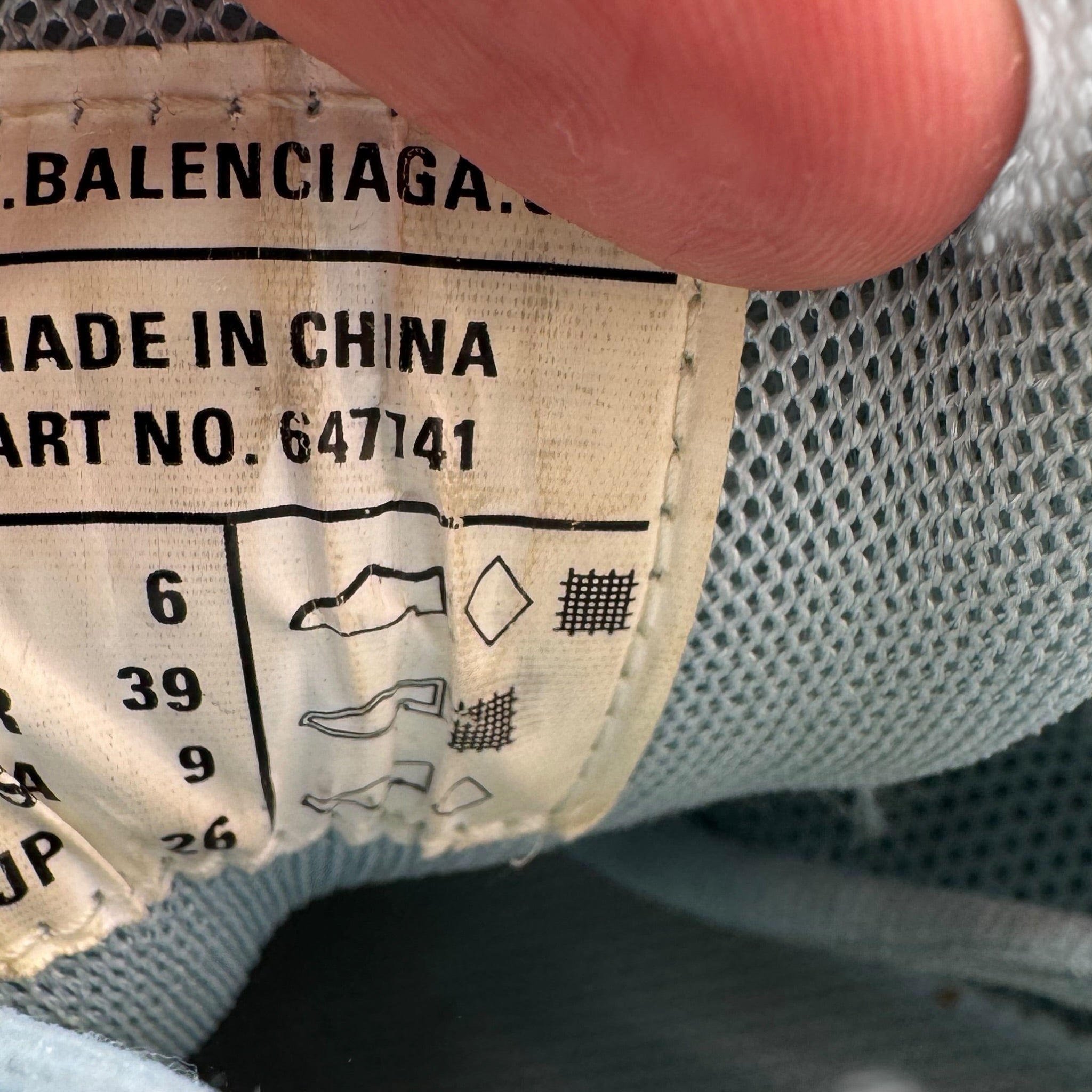 Balenciaga Track (39EU)