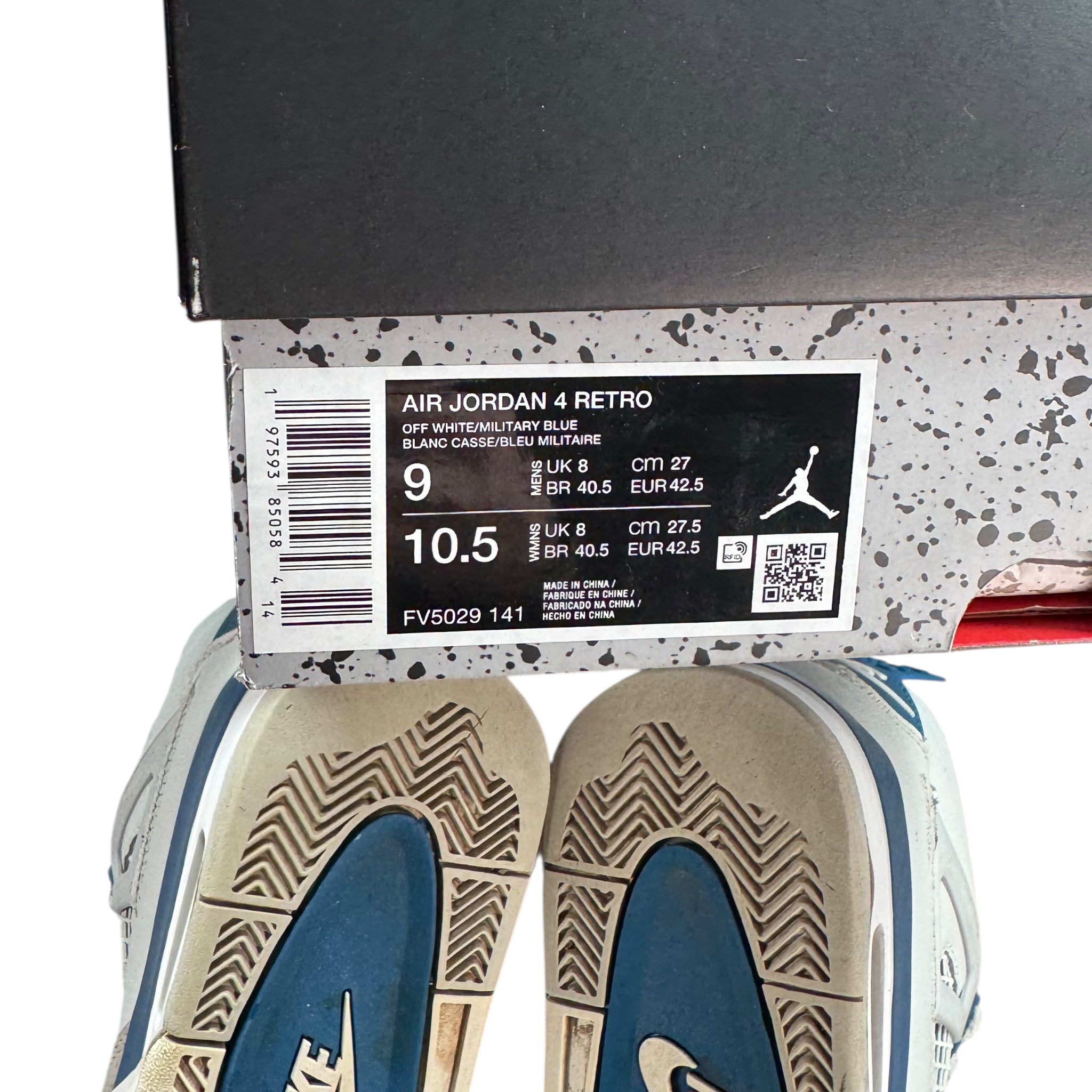 Jordan 4 Millitary Blue (42.5EU)