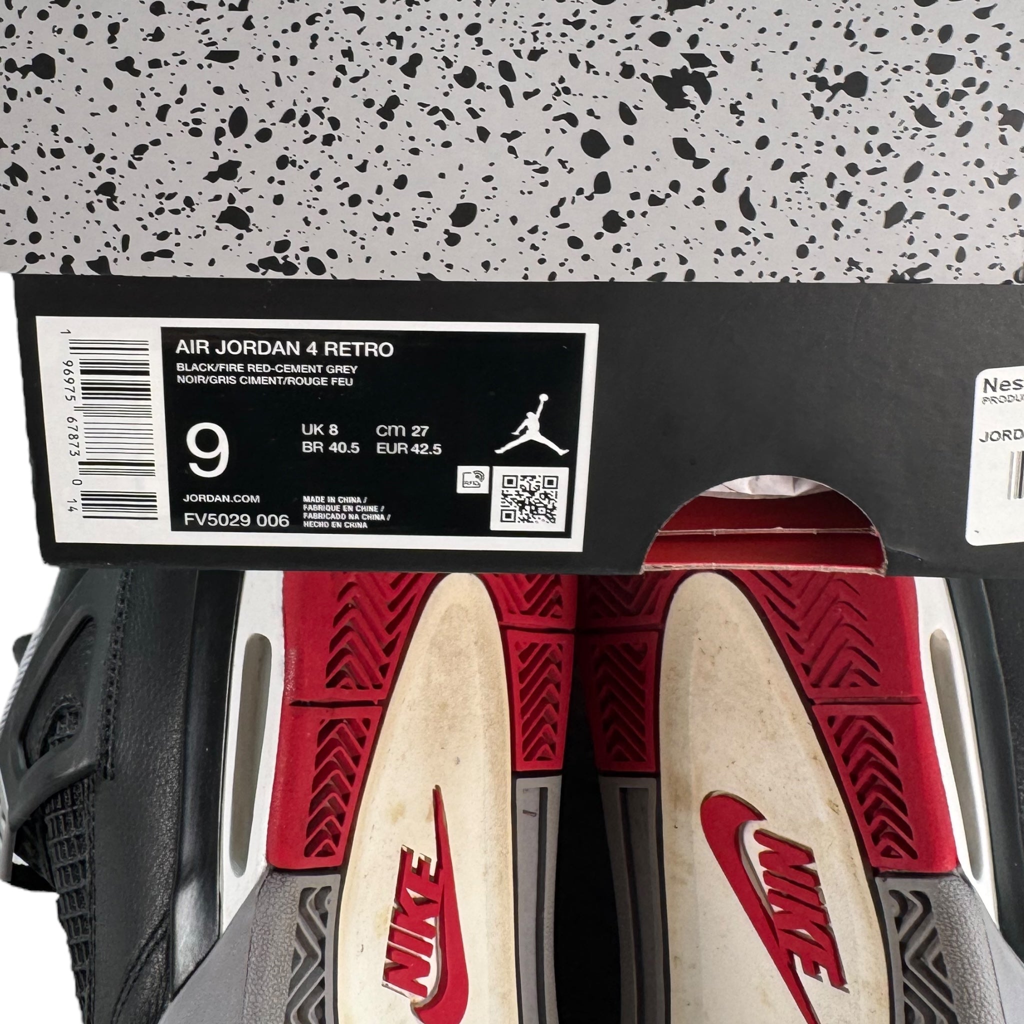 Jordan 4 Bred (42.5EU)