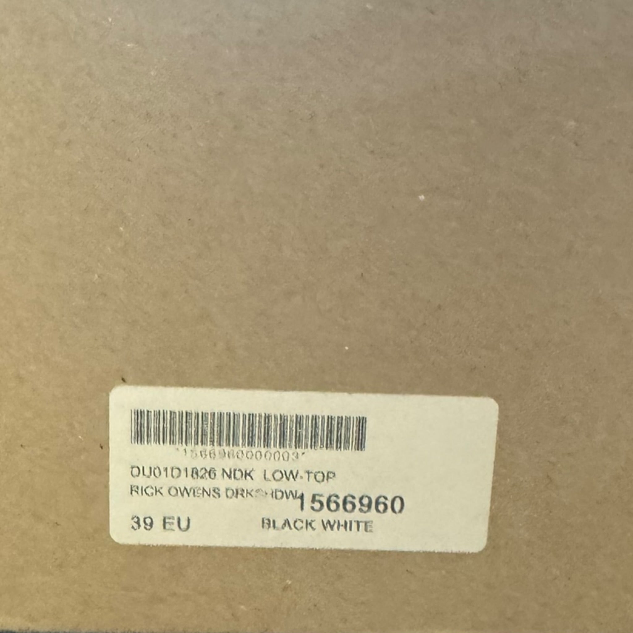 Rick Owens Low (39EU)