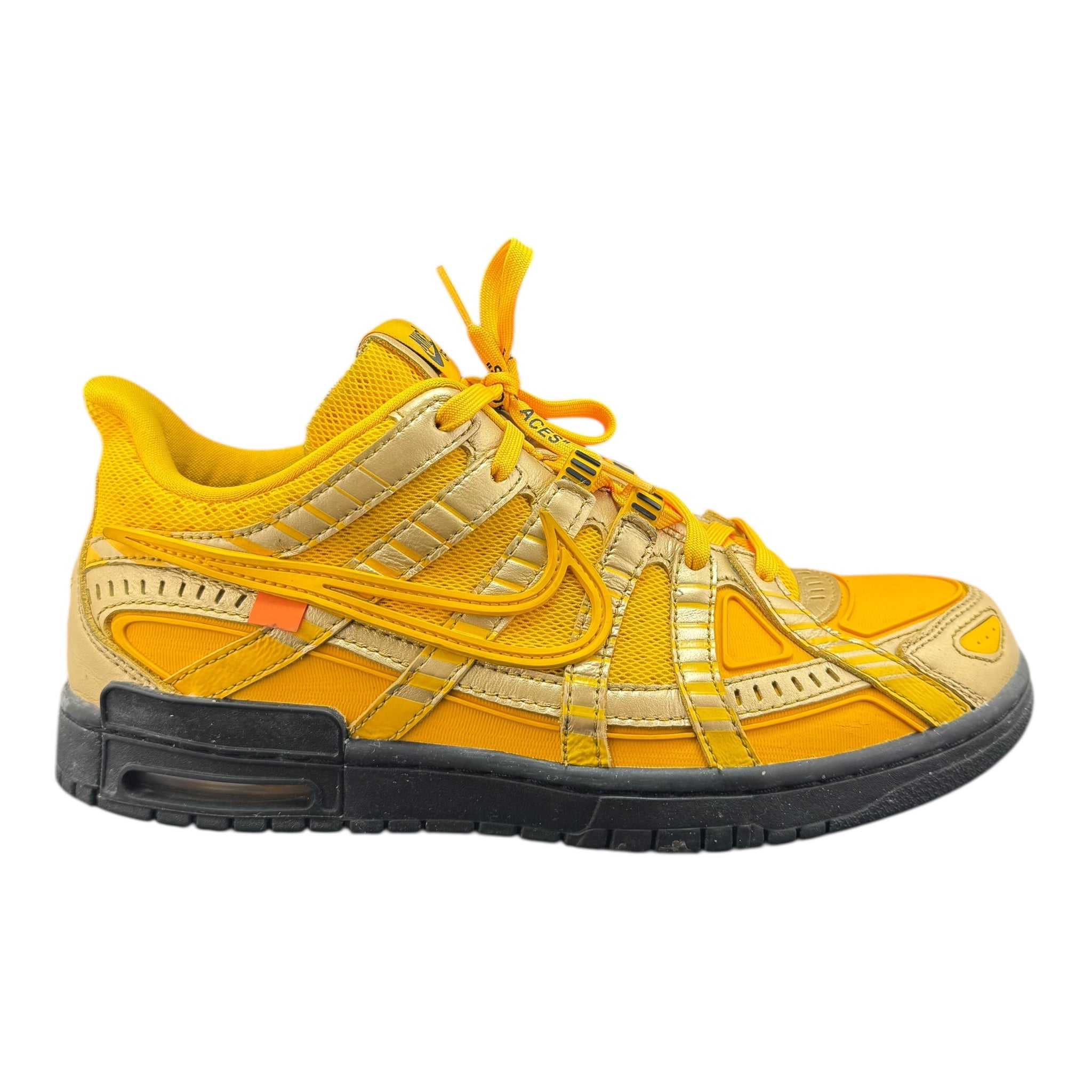 Nike Air Rubber Dunk Off-White university gold yellow (43EU)