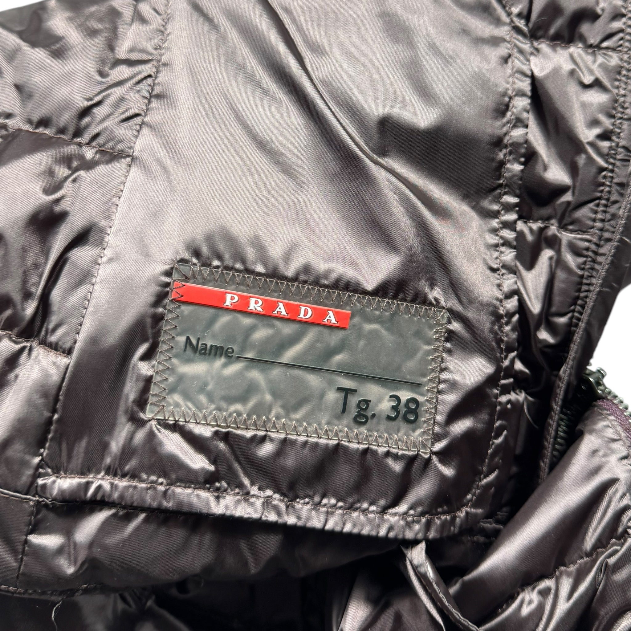 Prada Sport women's sleeveless down jacket (S)