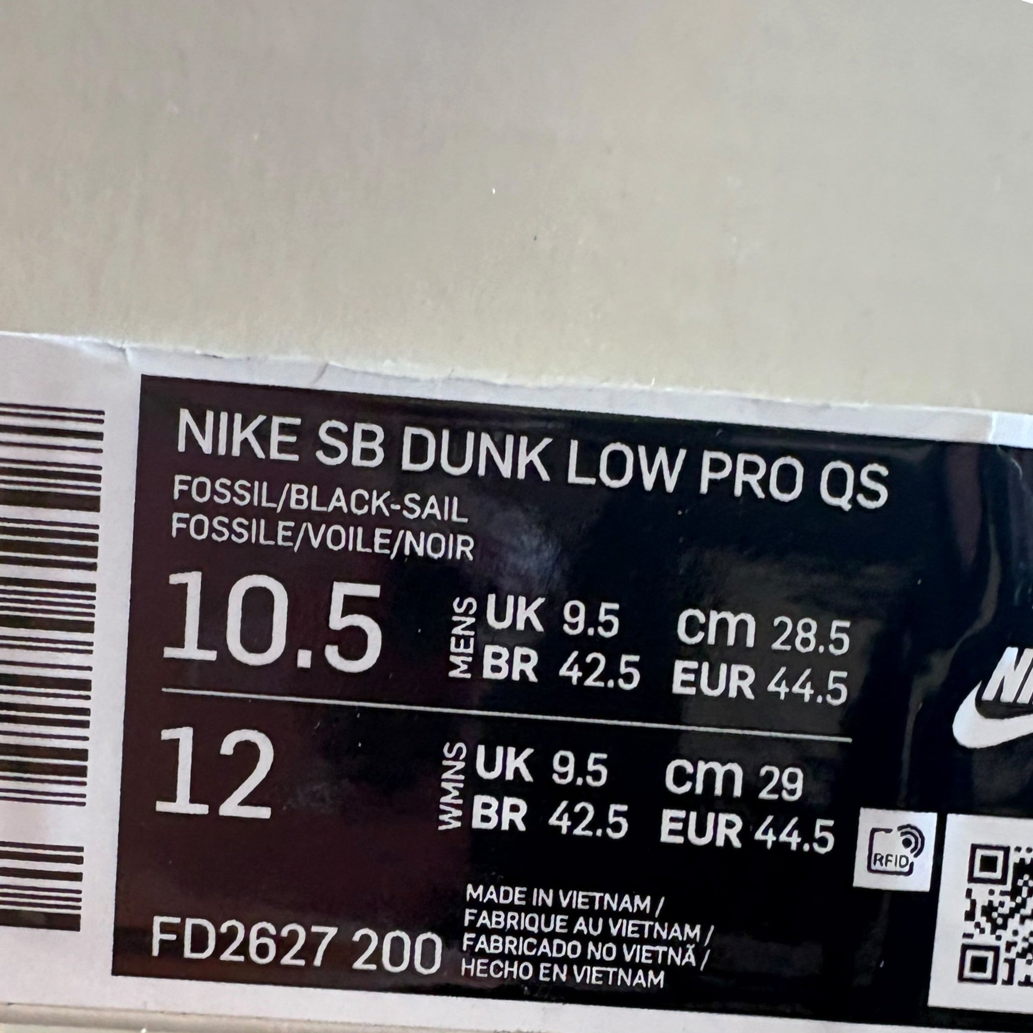Dunk SB Low Albinos (44.5EU)