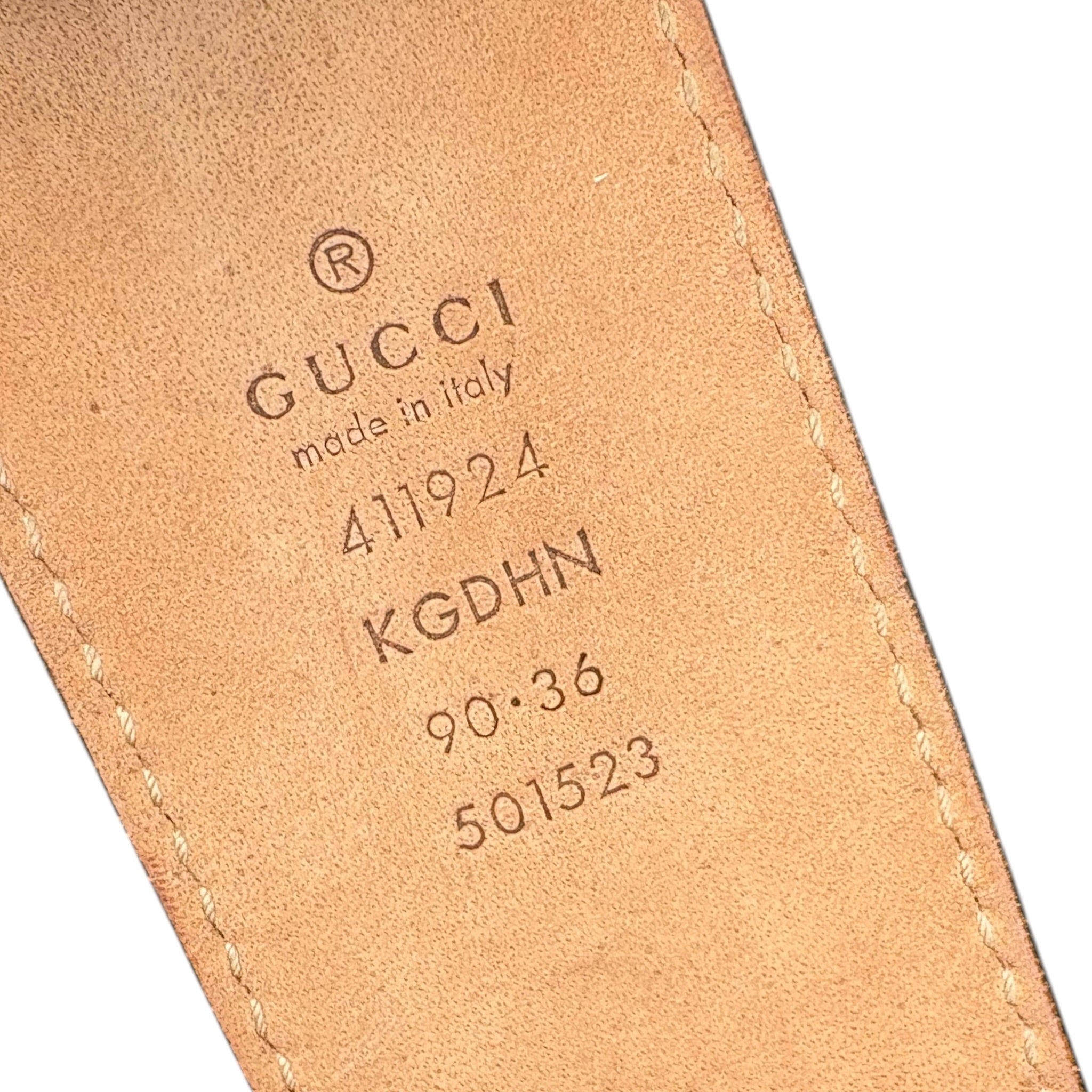 Ceinture Gucci (90)