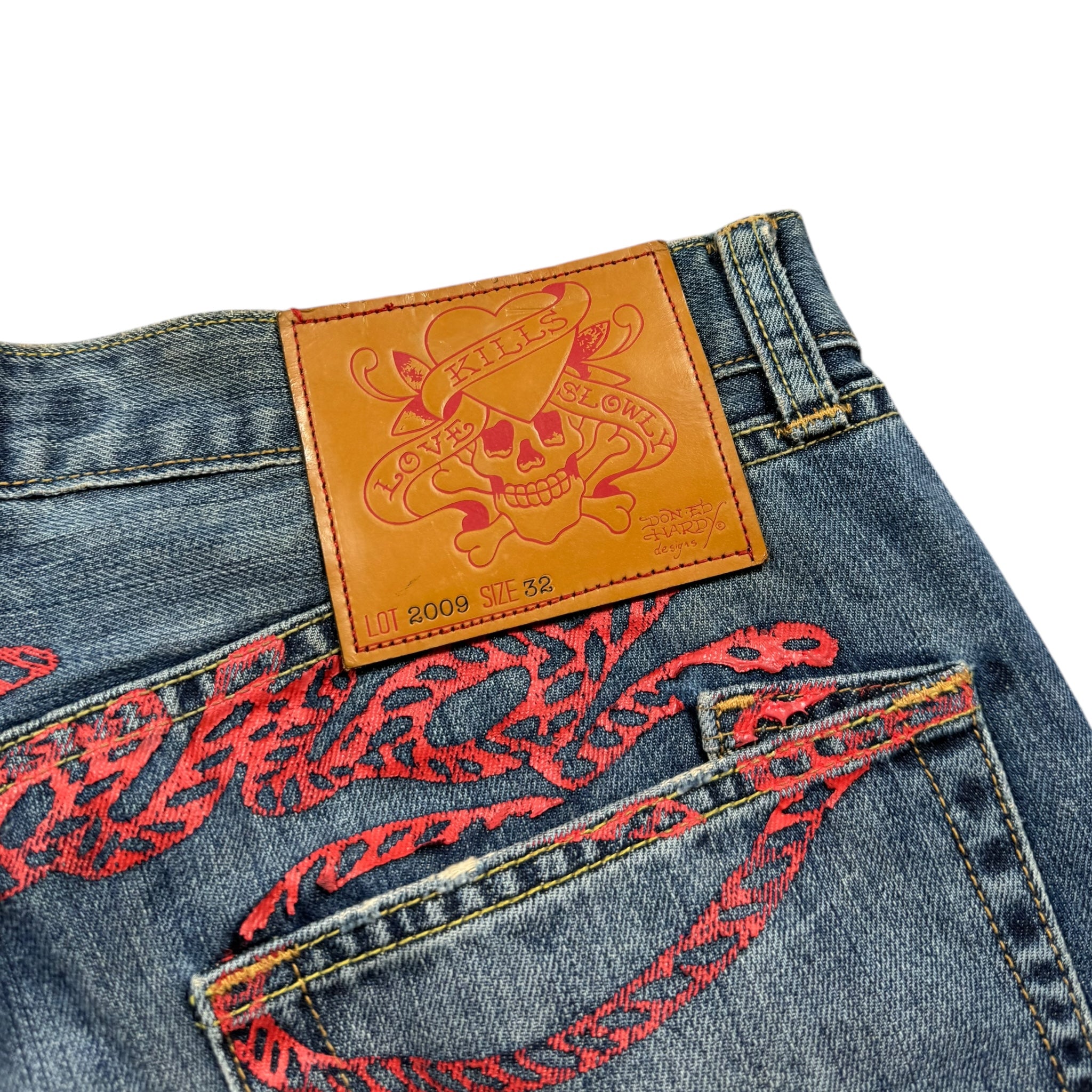 Ed Hardy baggy jeans (M)