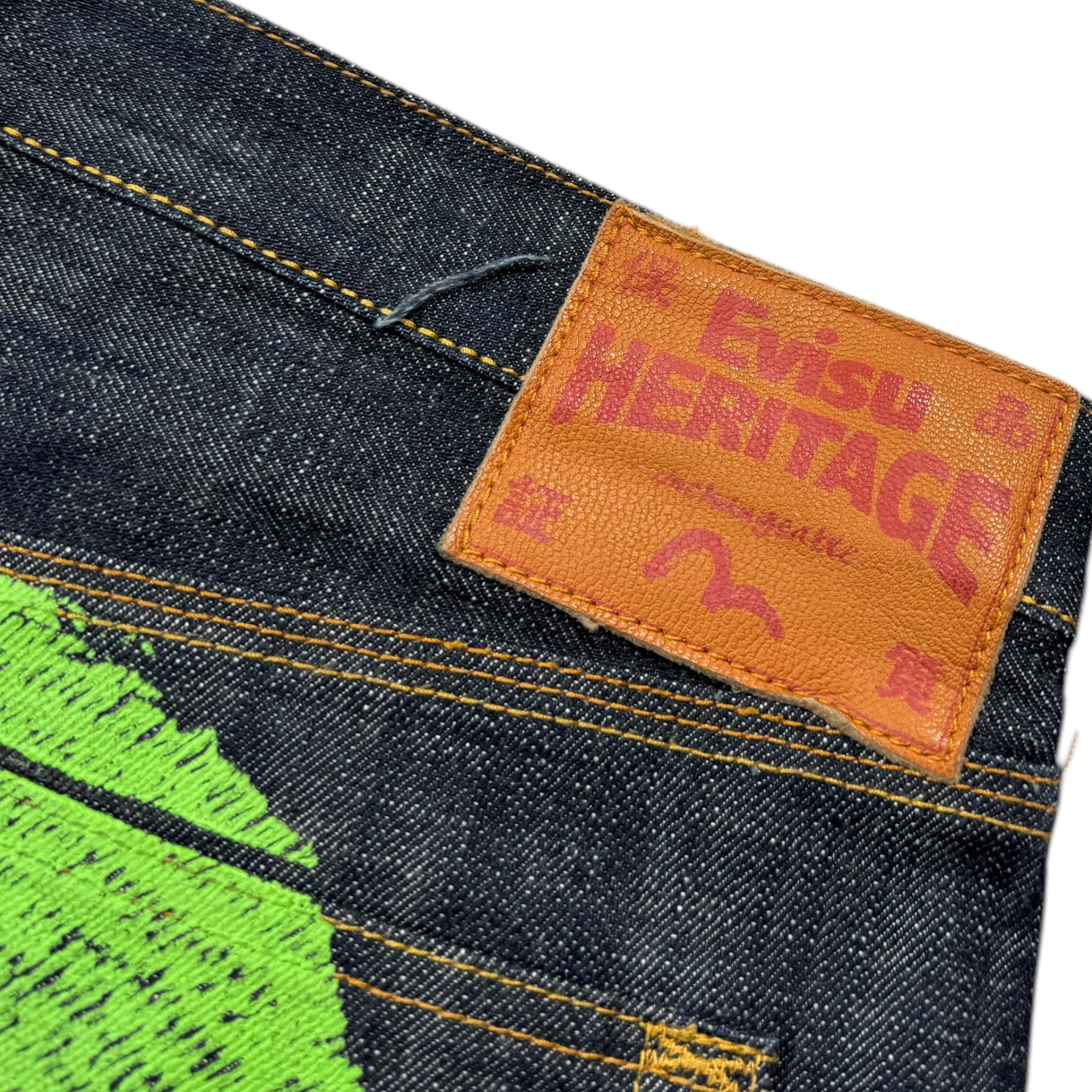 Evisu daicock baggy jeans (XL)