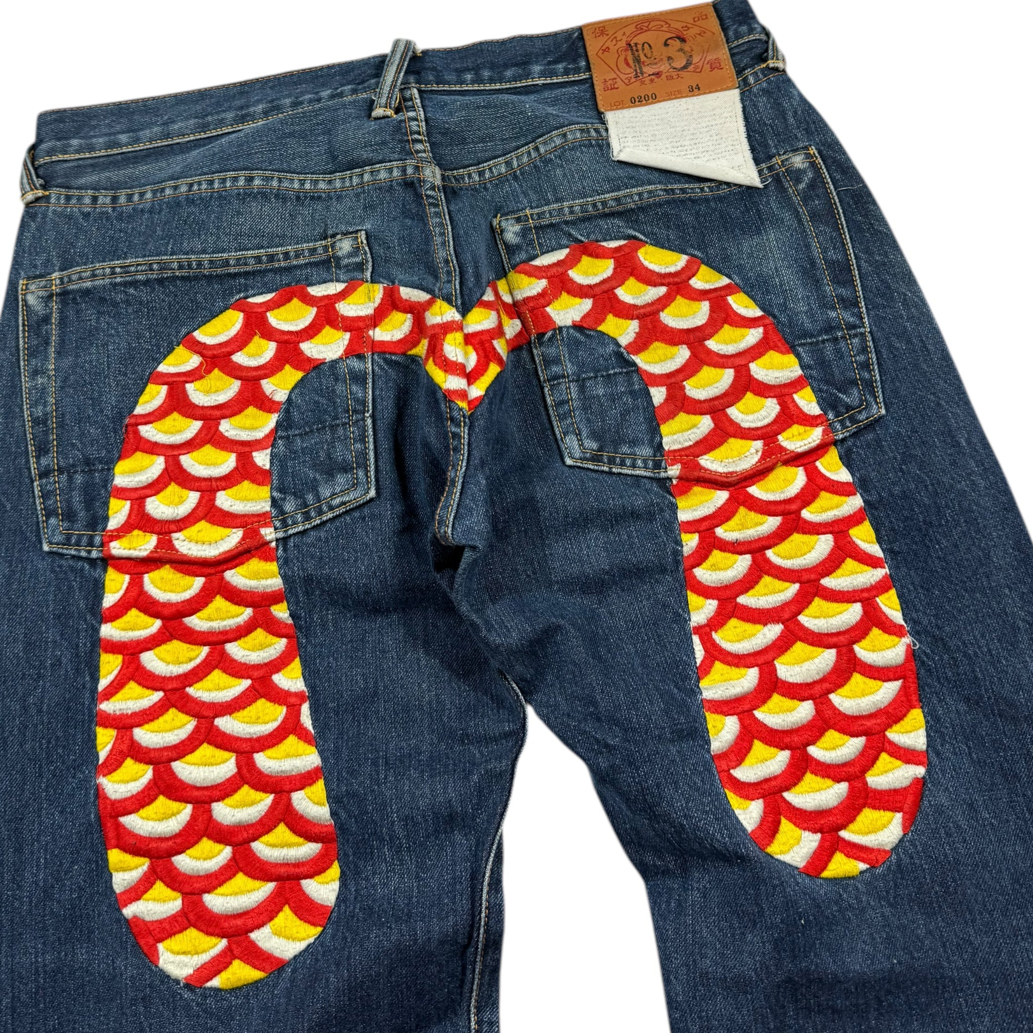 Evisu daicock baggy jeans (L)