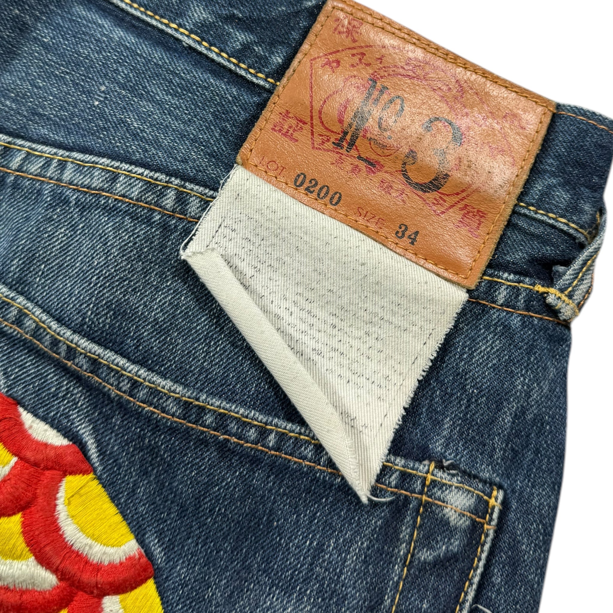 Evisu daicock baggy jeans (L)