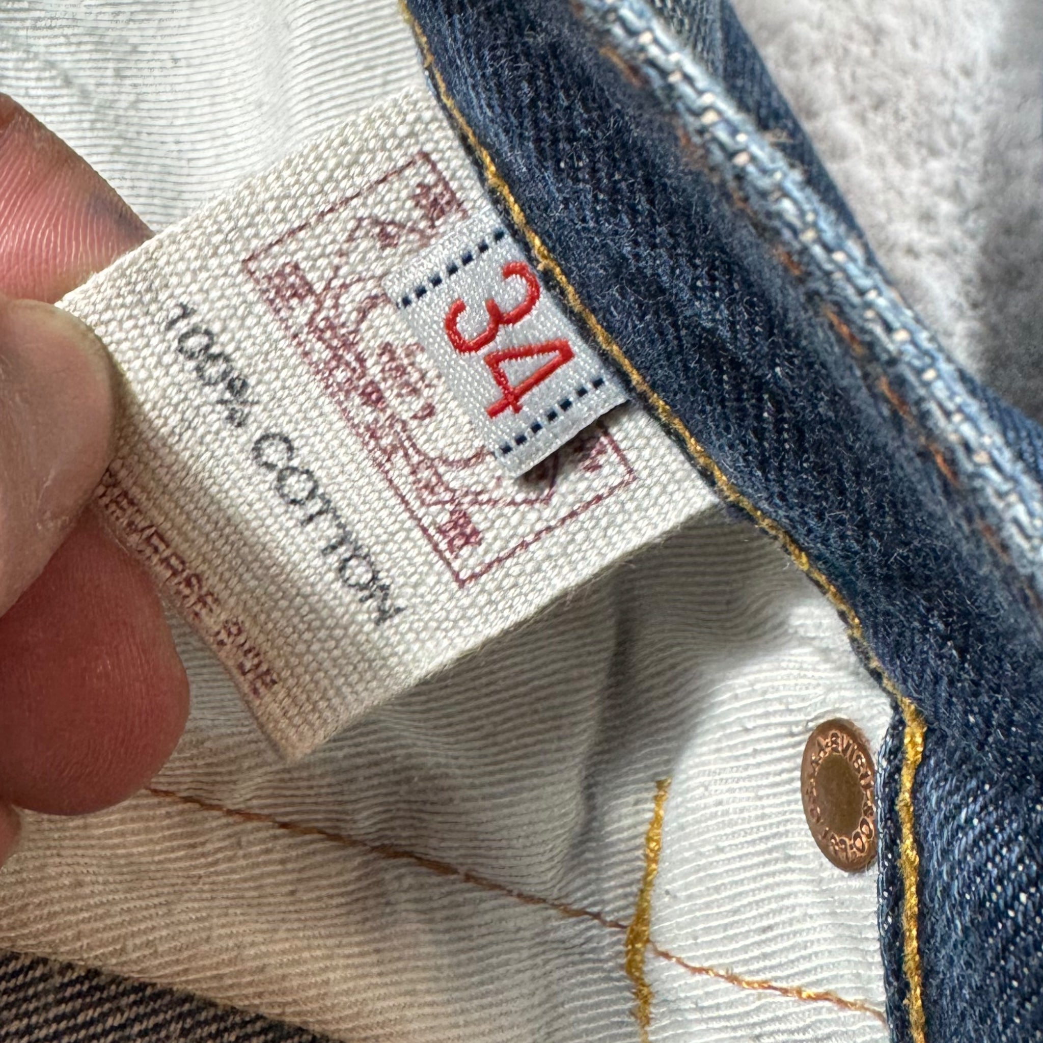 Evisu daicock baggy jeans (L)