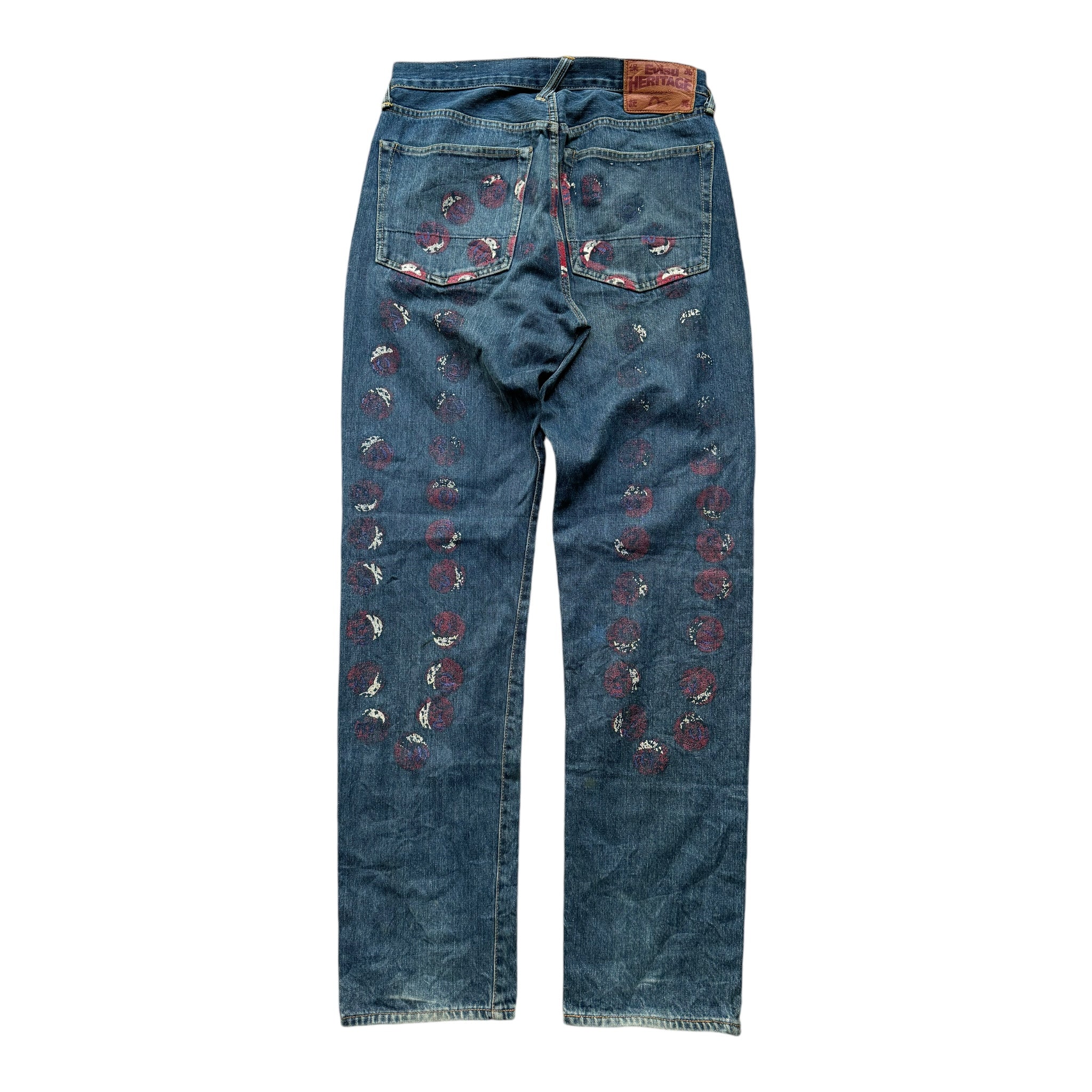 Jean baggy Evisu daicock (S)