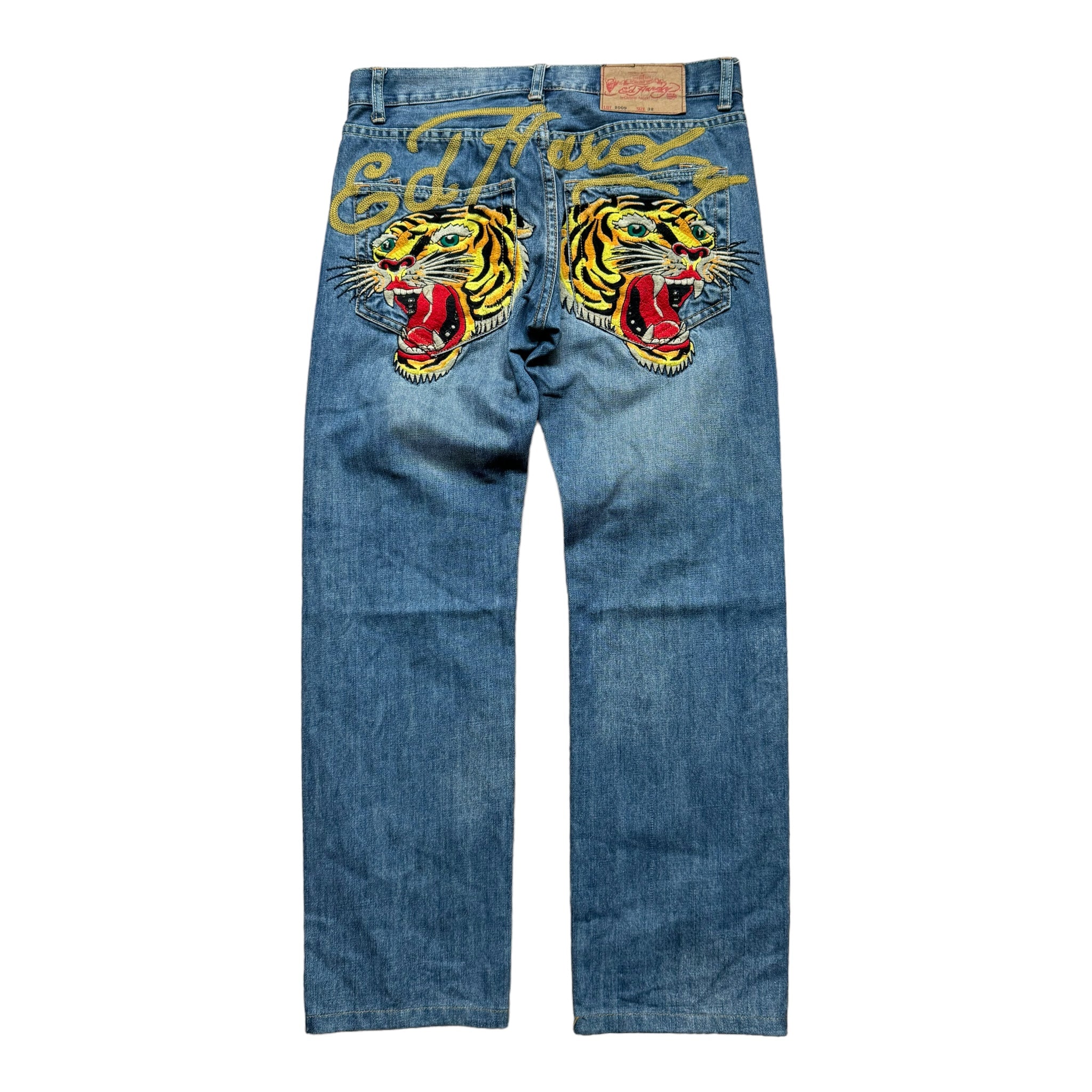 Purchases Ed Hardy jeans